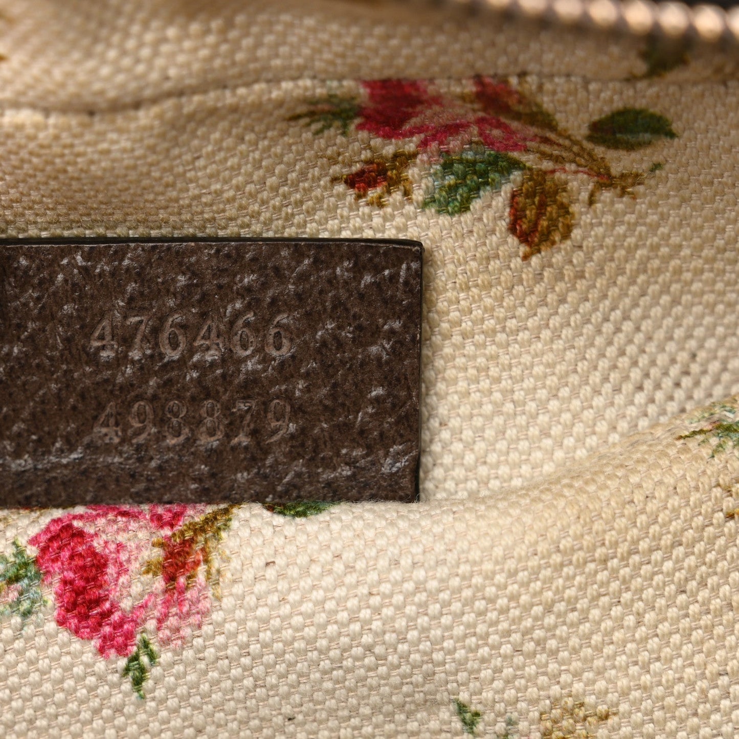 Gucci GG Supreme Monogram Web Neo Vintage Shoulder Bag Beige New Acero Crop