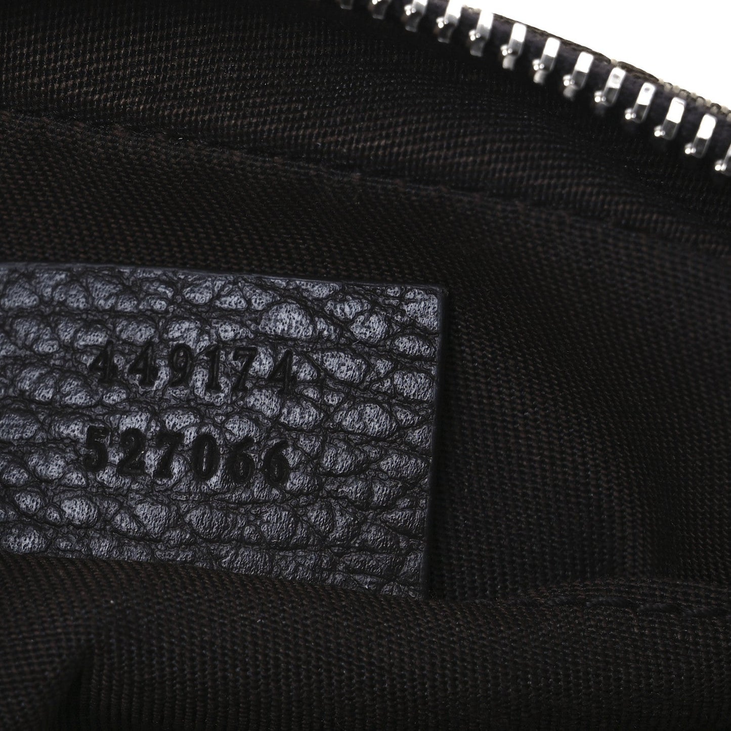 Gucci Monogram Belt Bag Dark Brown