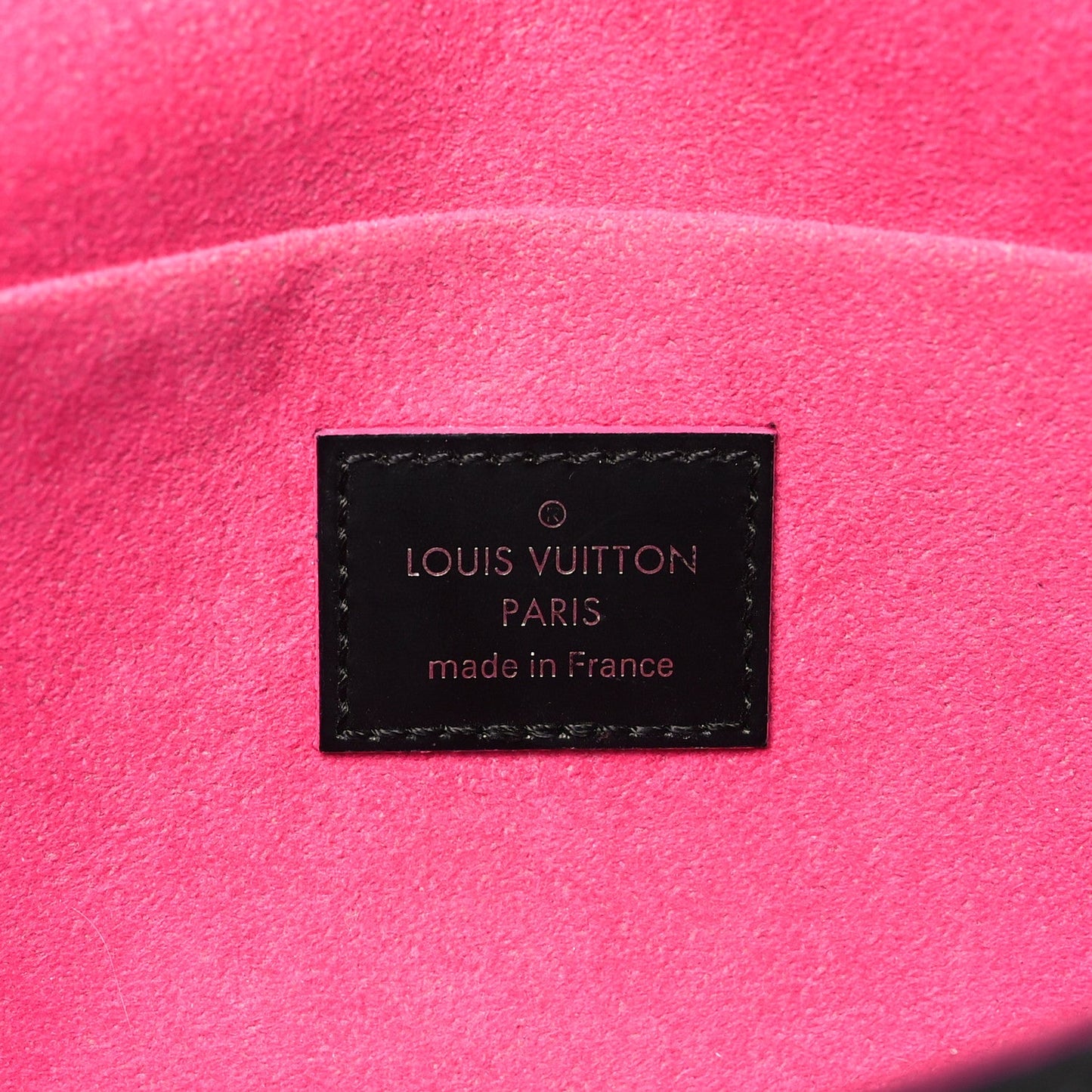 Louis Vuitton Epi Pochette Felicie Black Hot Pink