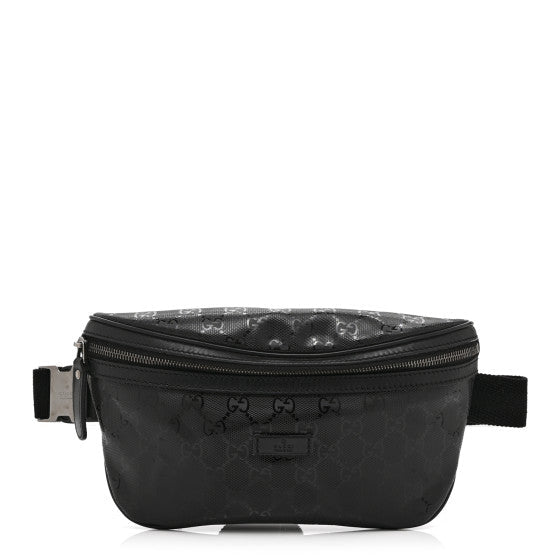 Gucci Imprime Monogram Belt Bag Black