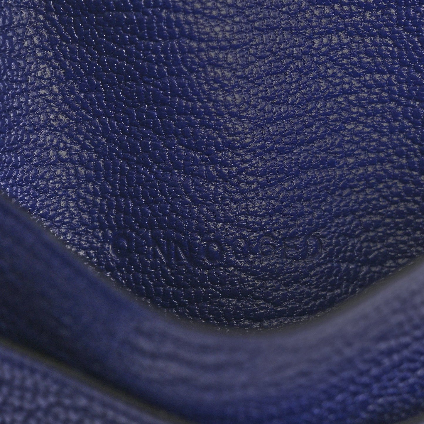 Hermes Chevre Mysore Mini Clic Card Holder Bleu Encre