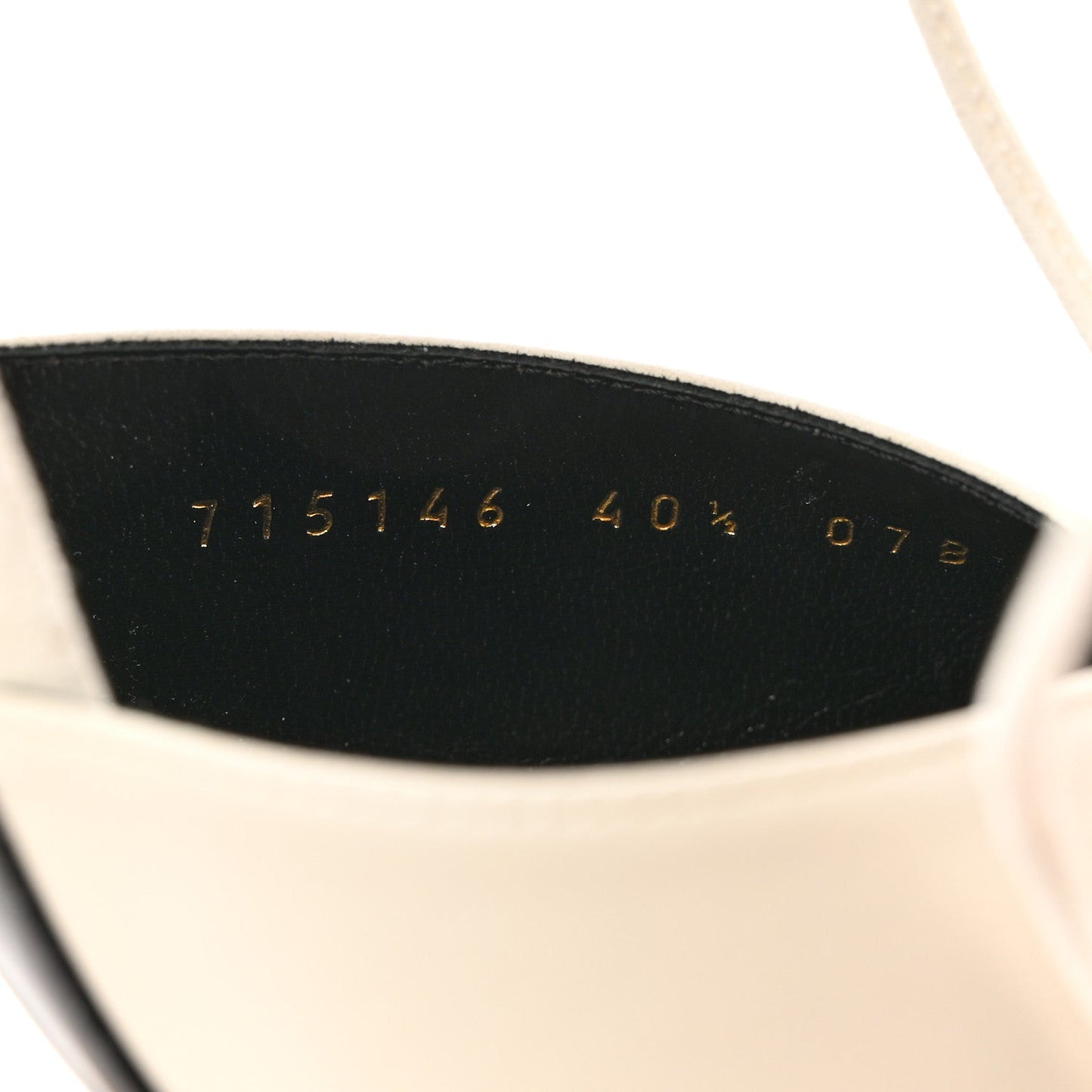 Gucci Soft Nappa Priscilla Ankle Cuff Pumps 40.5 White