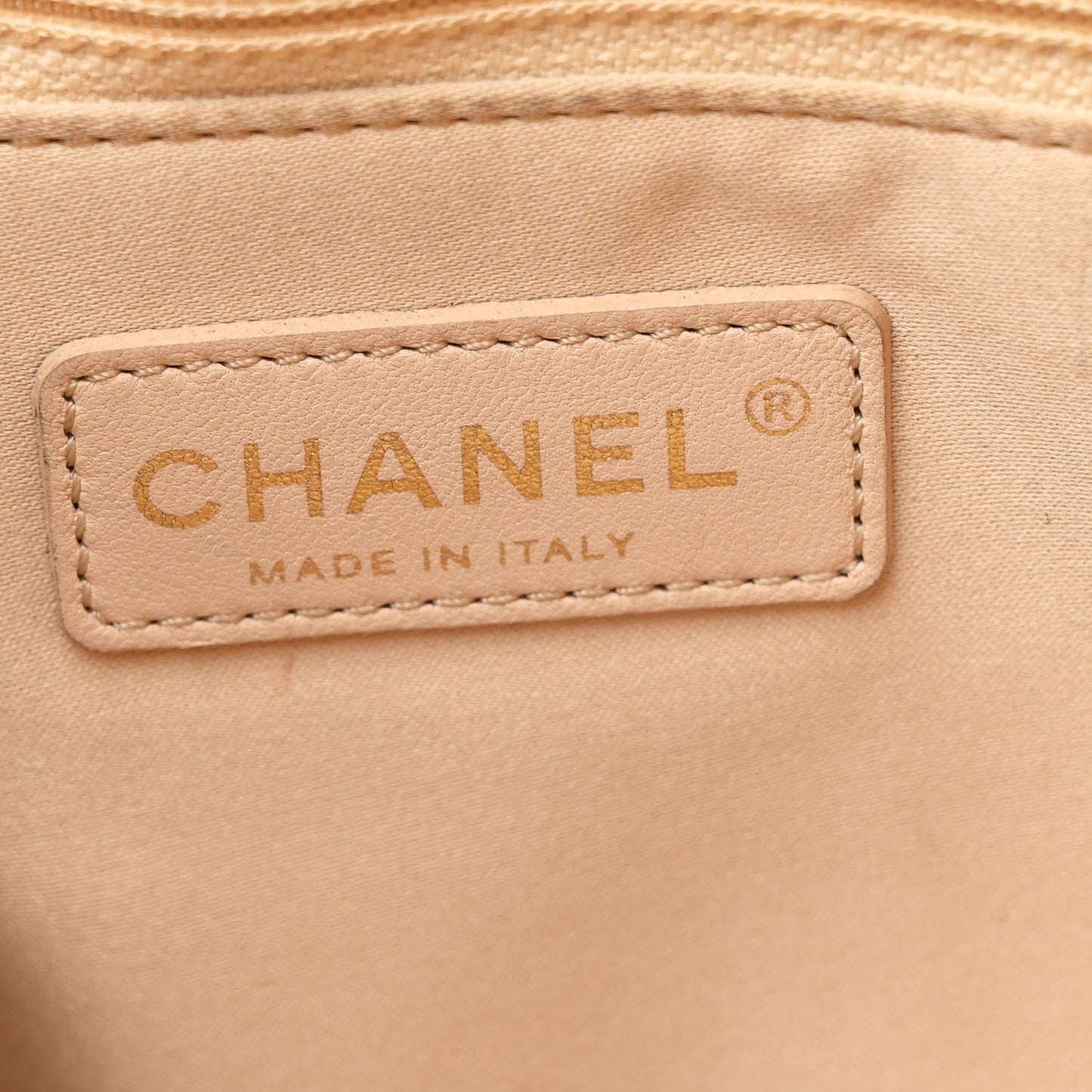 Chanel Caviar Quilted Grand Shopping Tote GST Beige Clair