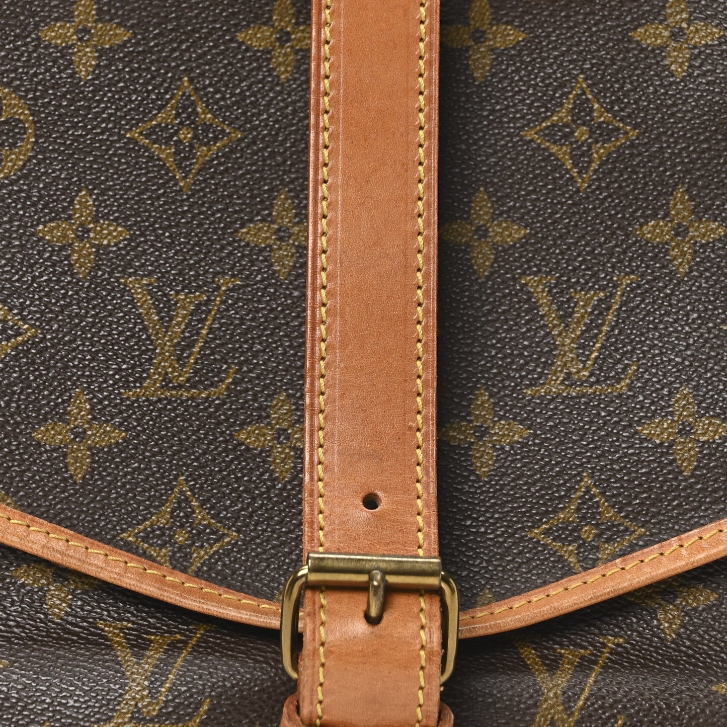 Louis Vuitton Monogram Saumur 35