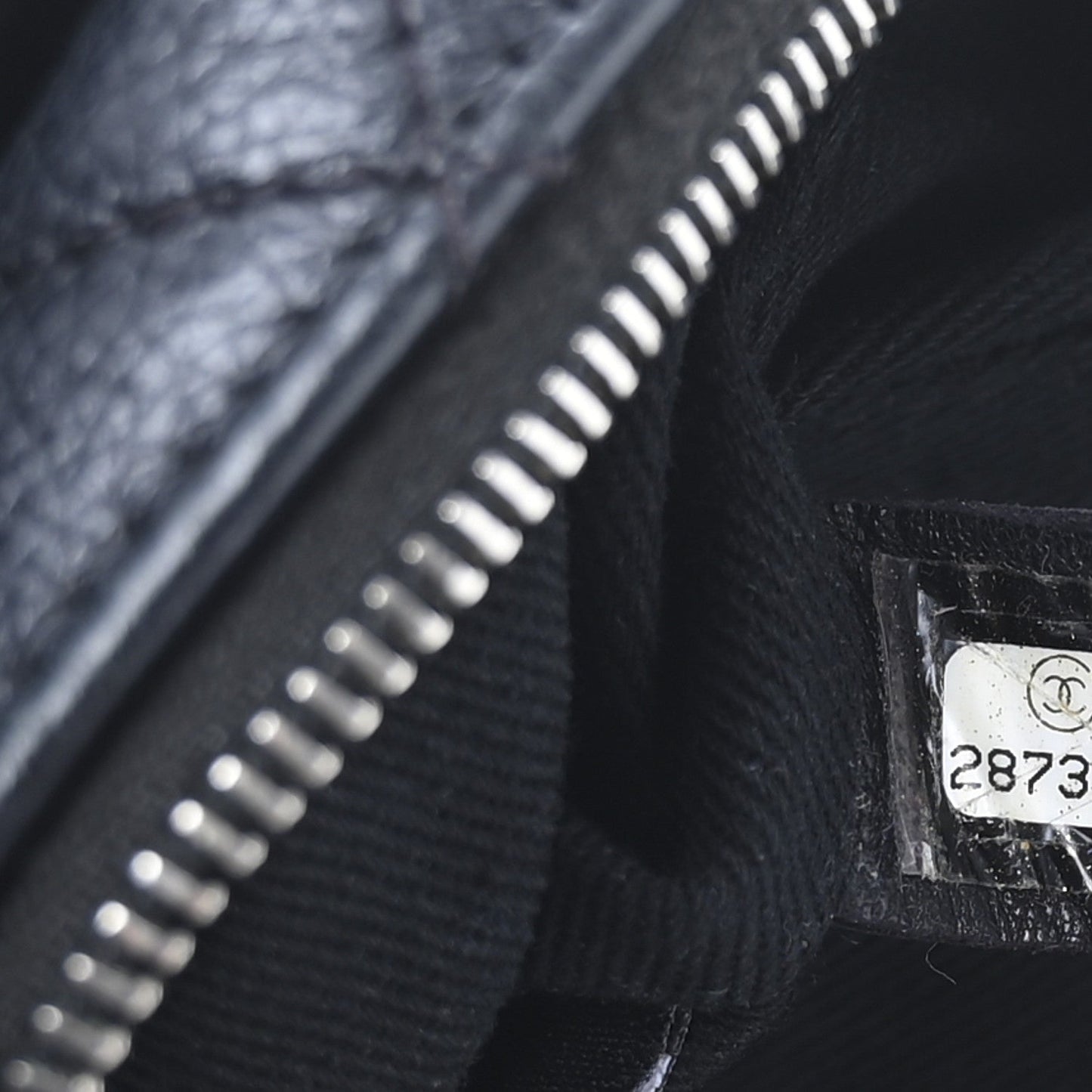 Chanel Grained Calfskin Quilted Waist Belt Bag Black