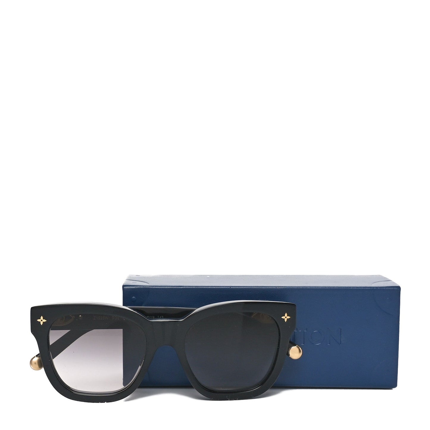 Louis Vuitton Acetate My Monogram Square Sunglasses Z1523W Black