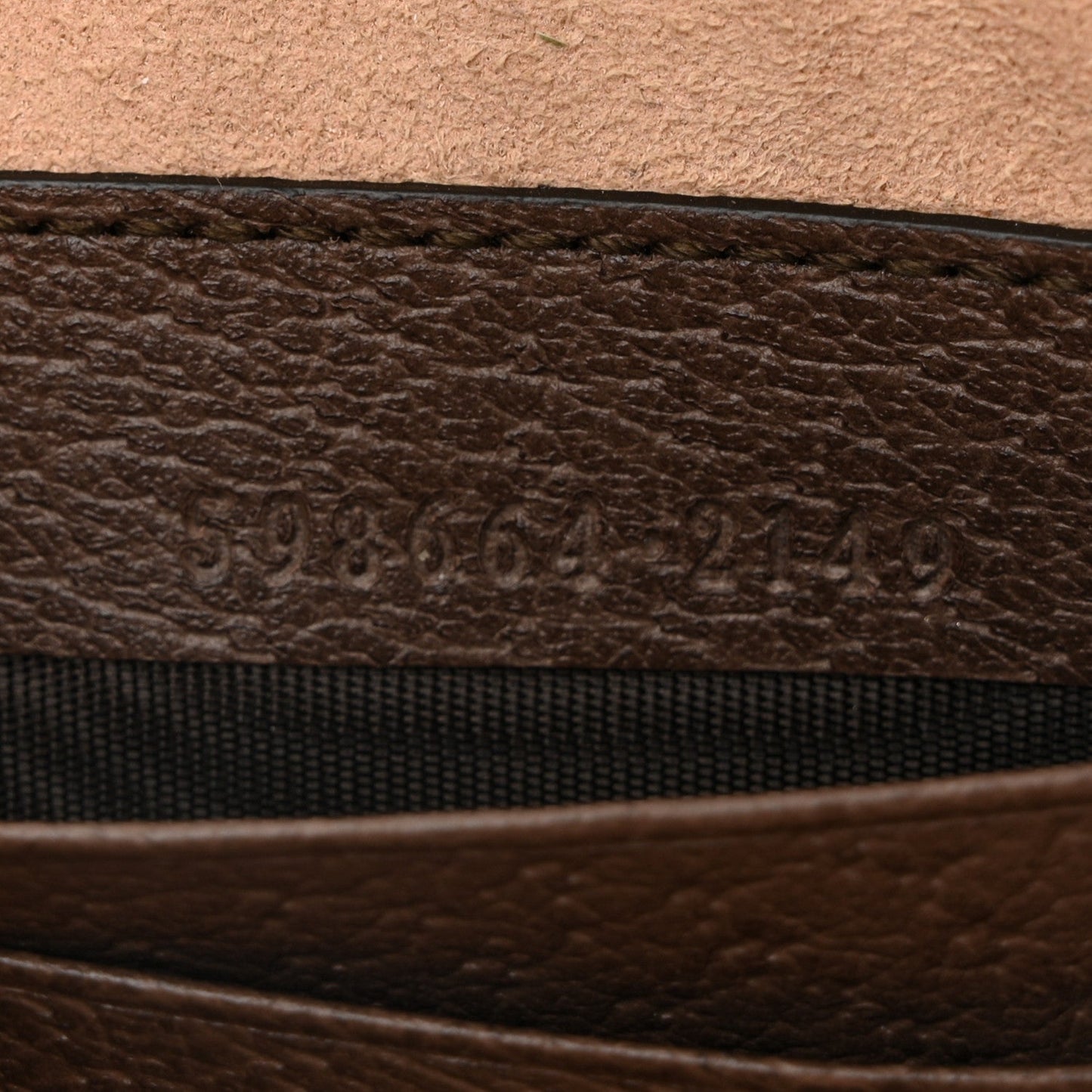 Gucci GG Supreme Monogram Web Mini Ophidia GG Bag Brown
