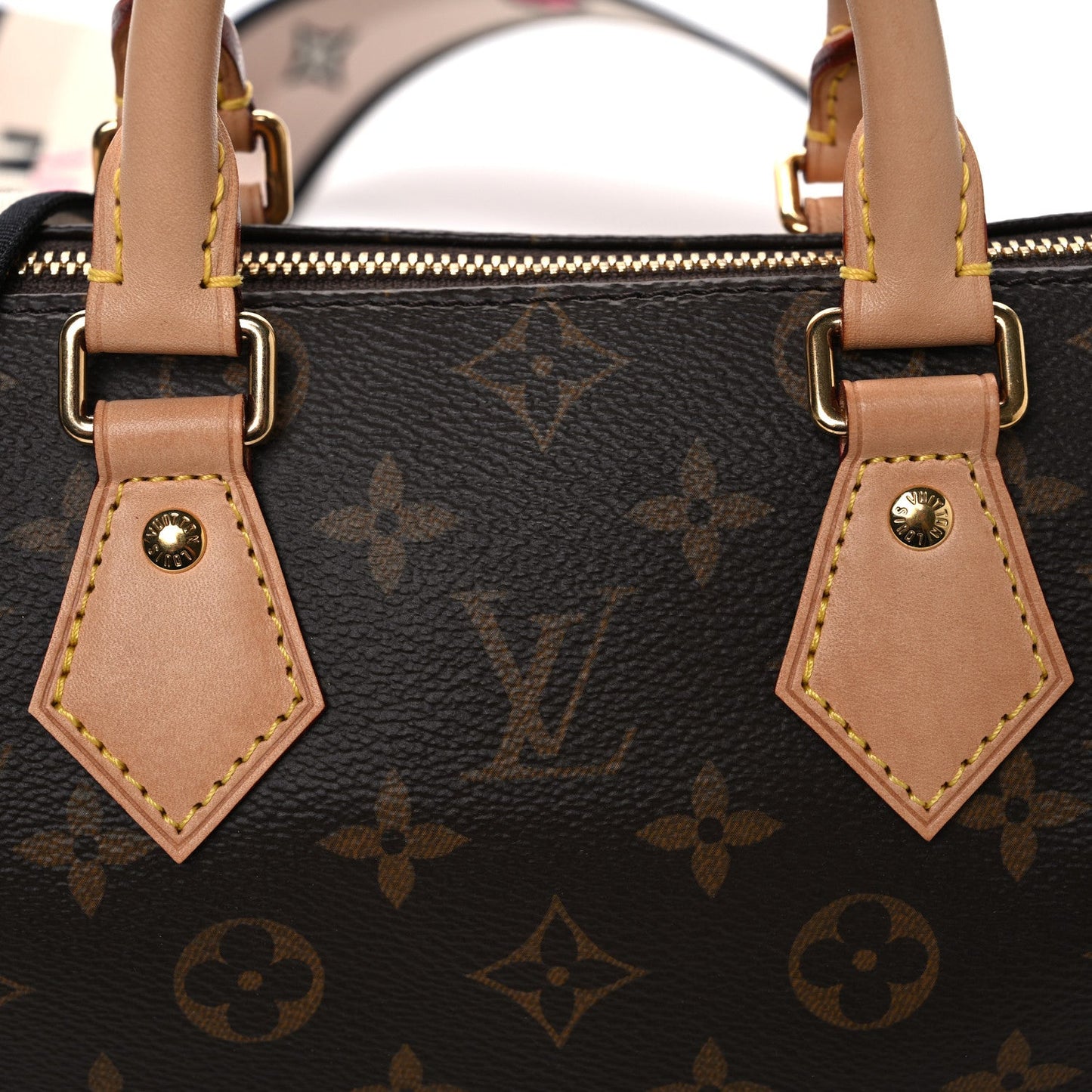 Louis Vuitton Monogram Speedy Bandouliere 20 Black
