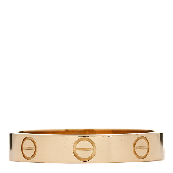 Cartier 18K Yellow Gold 3.5mm LOVE Wedding Band Ring 57 8