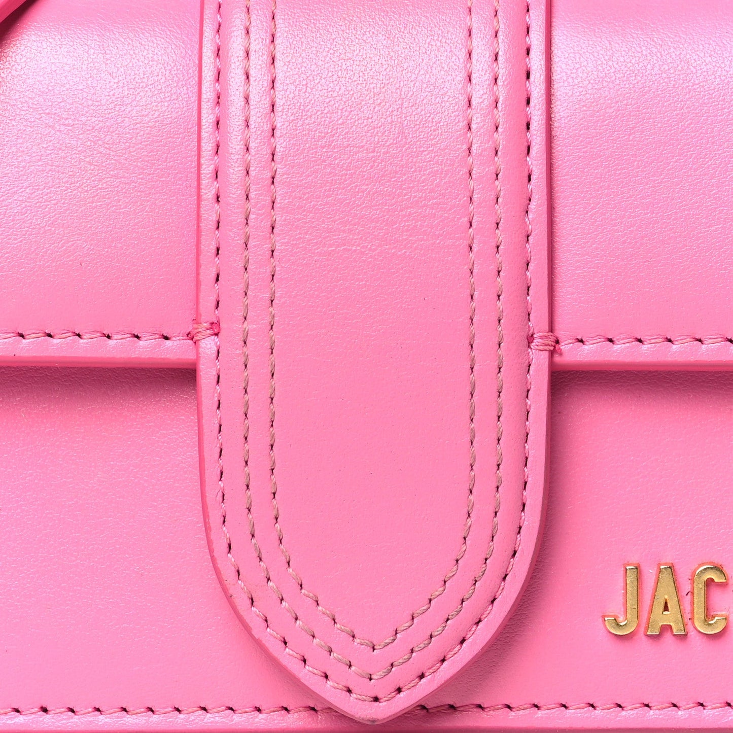 Jacquemus Smooth Calfskin Le Bambino Pink