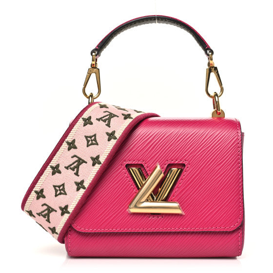 Louis Vuitton Epi Twist Shoulder Bag Mini Agathe Rose Pink