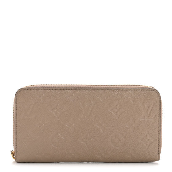 Louis Vuitton Empreinte Zippy Wallet Tourterelle