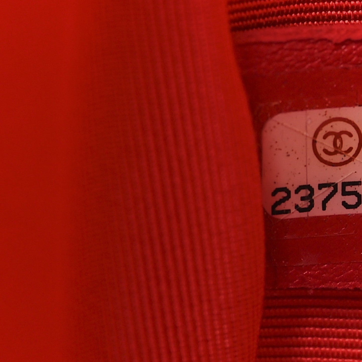 Chanel Calfskin Stitched Small Ring My Bag Flap Crossbody Red
