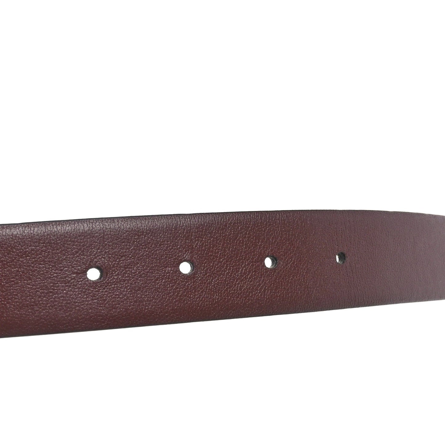 Chanel Calfskin CC Reversible Belt 80 32 Black Burgundy
