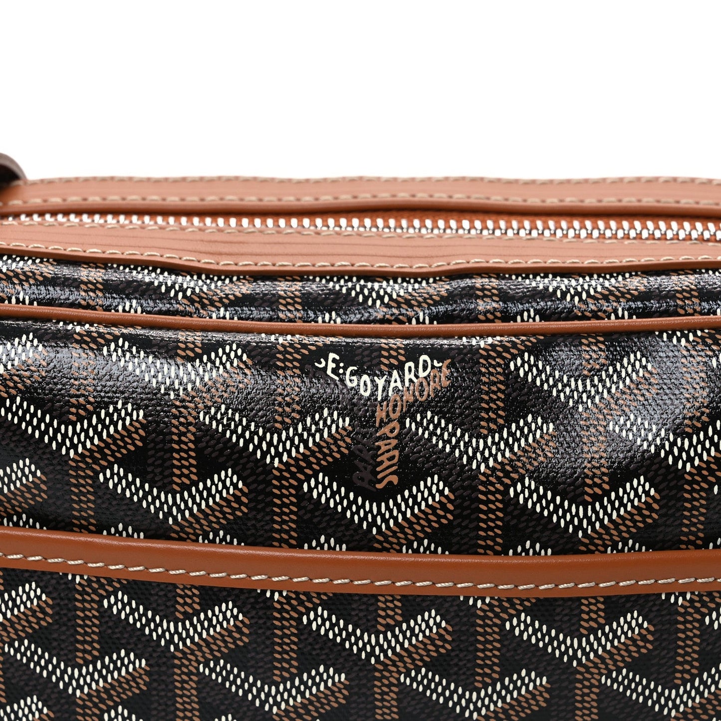 Goyard Goyardine Sac Cap Vert Black Gold