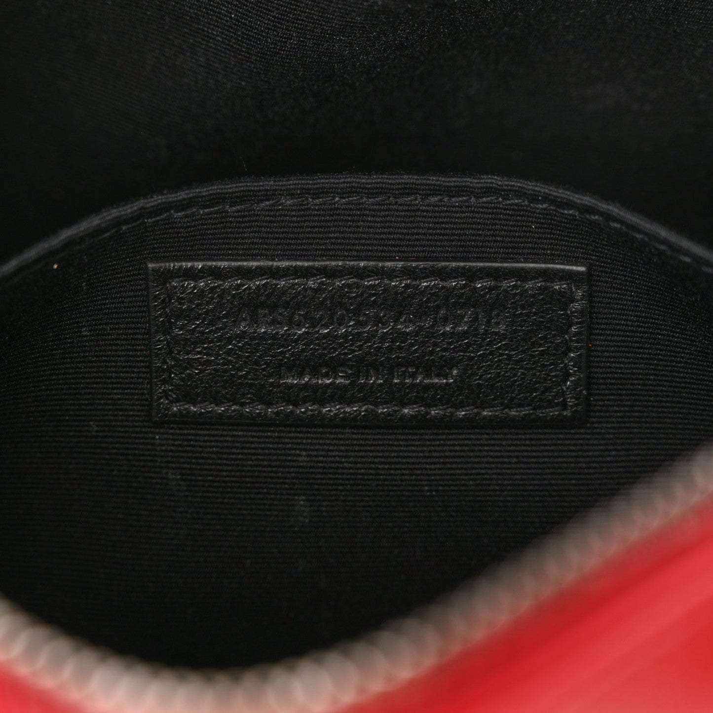 Saint Laurent Calfskin Matelasse Monogram Lou Camera Bag Red