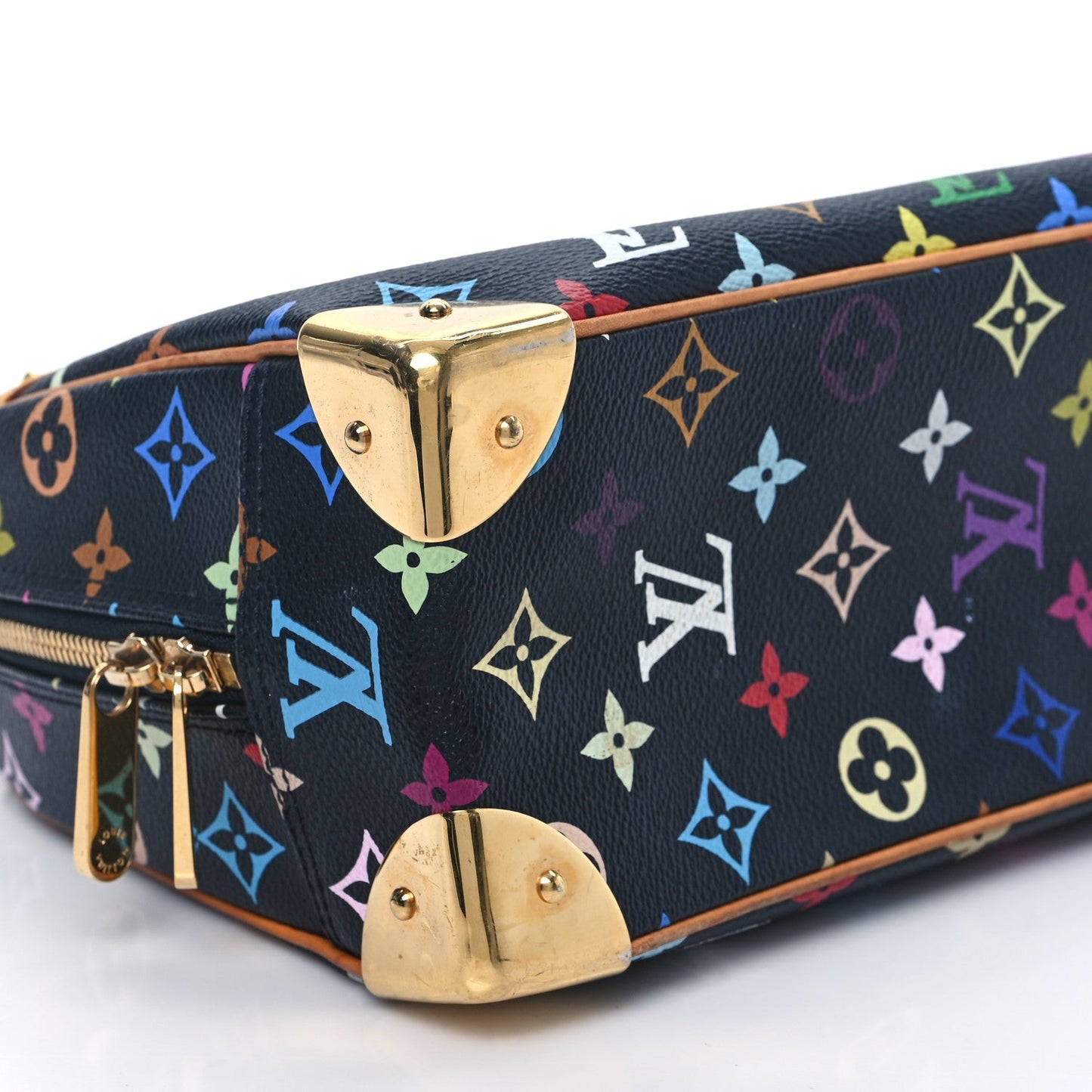 Louis Vuitton Monogram Multicolor Trouville Black