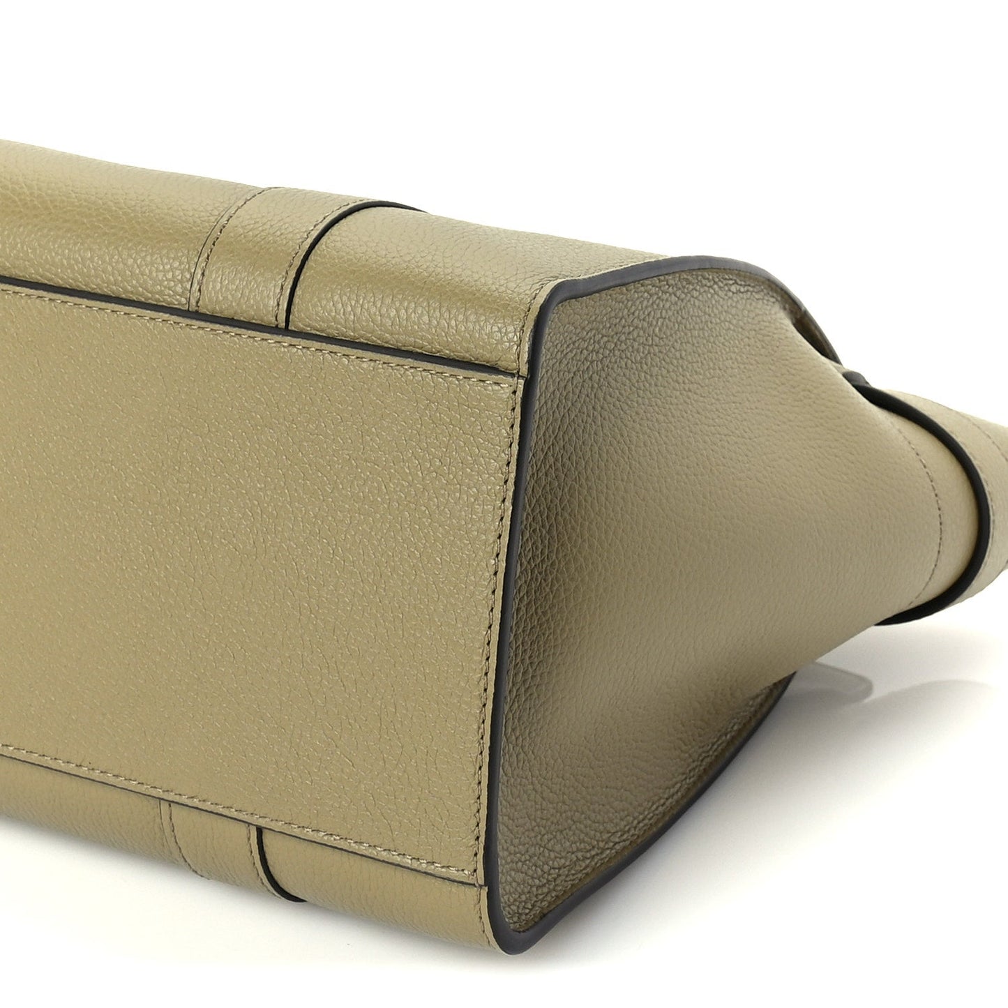 Mulberry Small Classic Grain Mini Zipped Bayswater Green