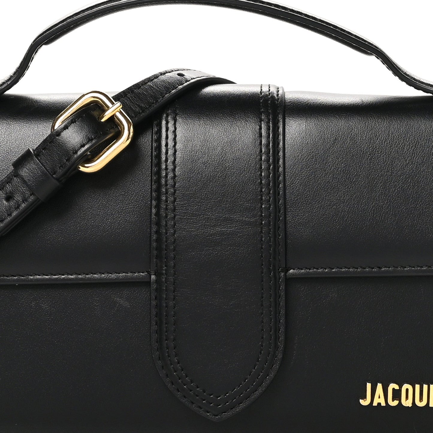 Jacquemus Smooth Calfskin Le Grand Bambino Black