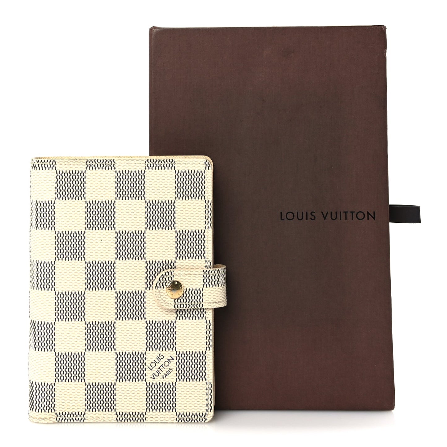 Louis Vuitton Damier Azur Small Ring Agenda Cover