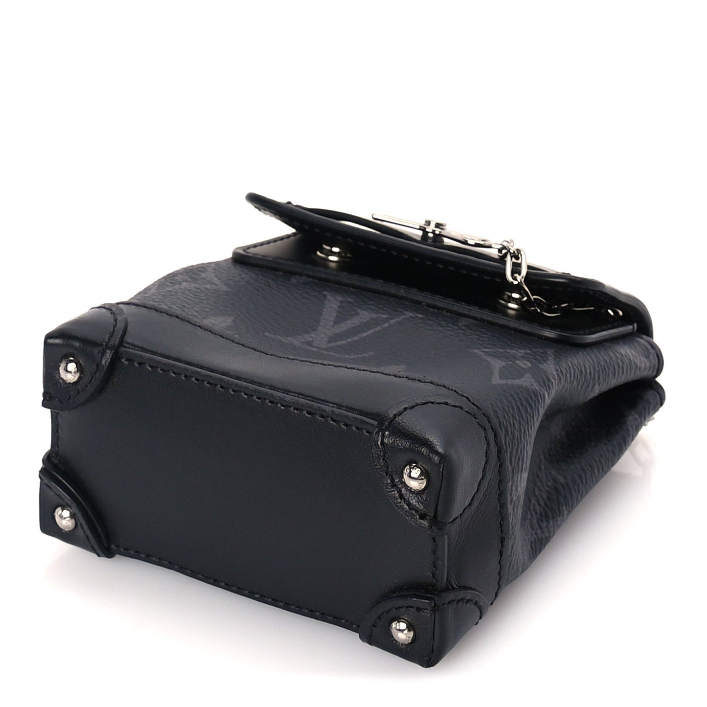 Louis Vuitton Monogram Eclipse Mini Steamer Pouch