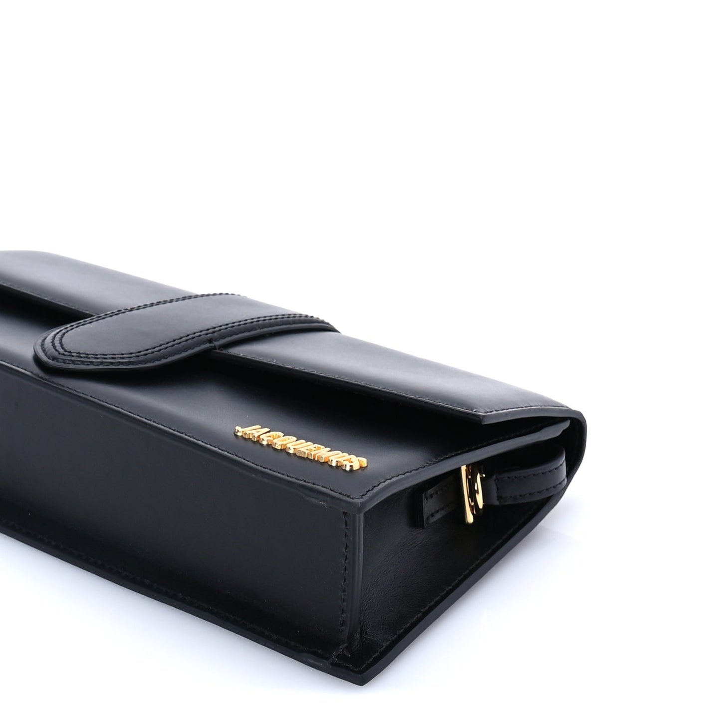 Jacquemus Smooth Calfskin Le Bambino Long Black