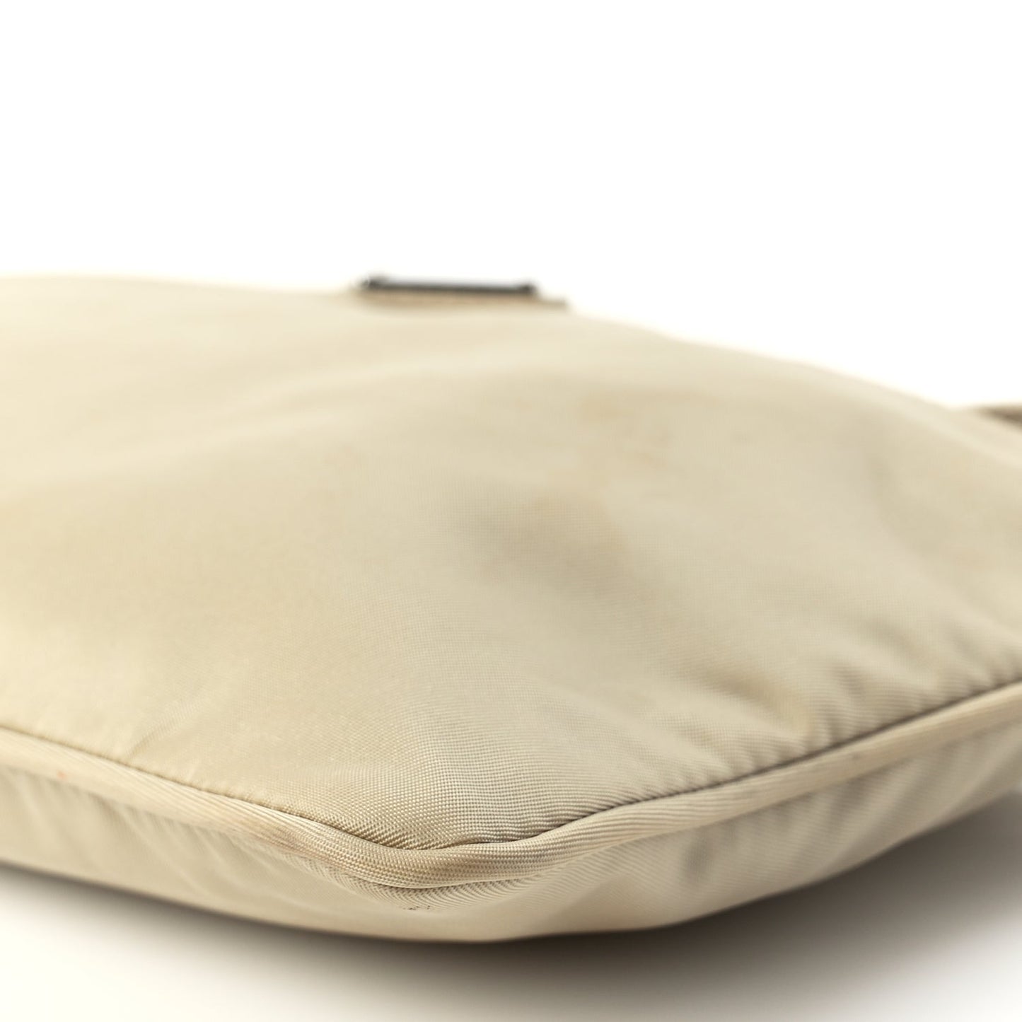 Prada Re-Nylon Vela Pouch Beige