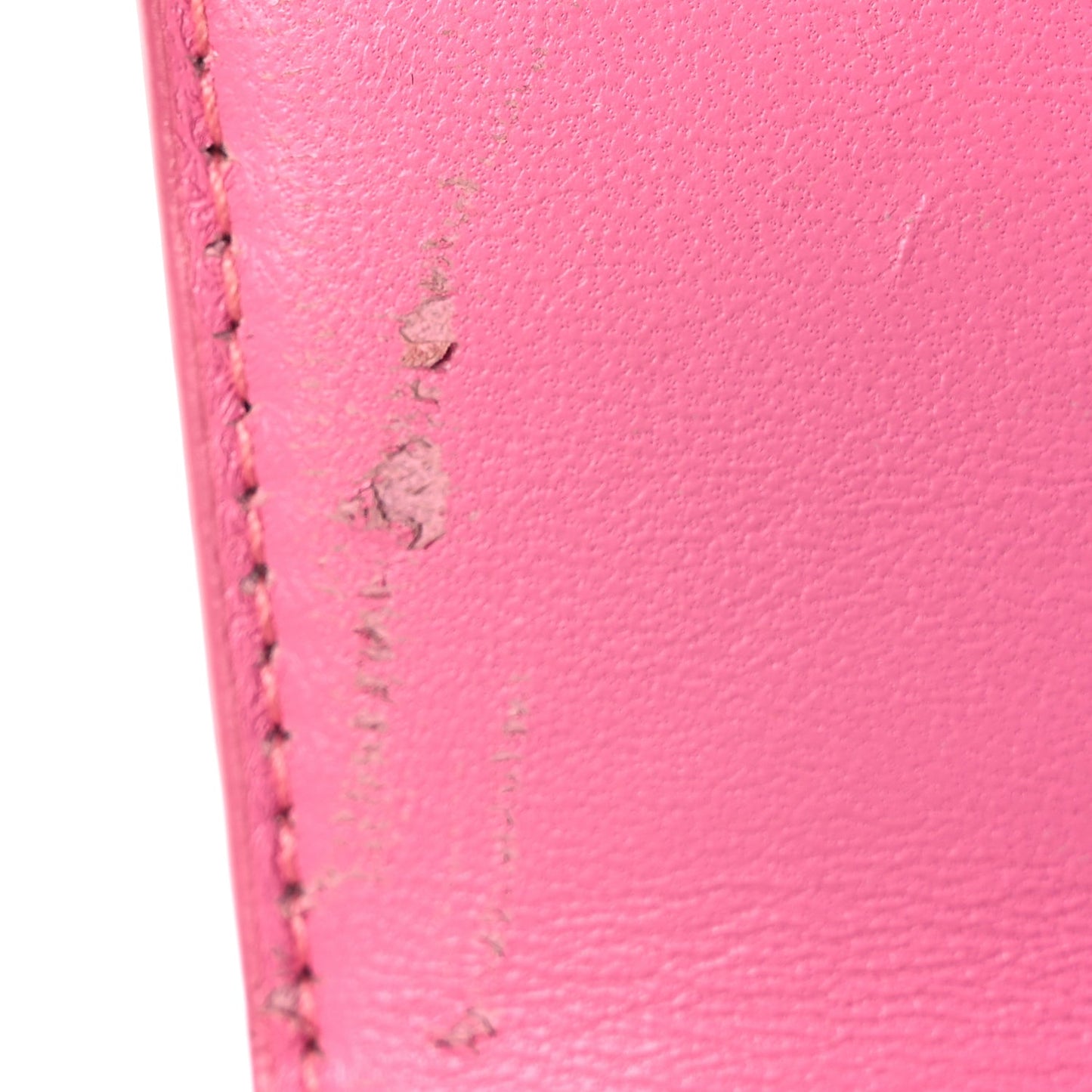 Balenciaga Shiny Calfskin Crocodile Embossed Hourglass Top Handle Bag XS Baby Pink