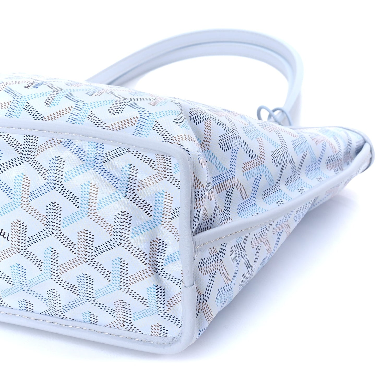 Goyard Goyardine Reversible Mini Anjou Polar Blue
