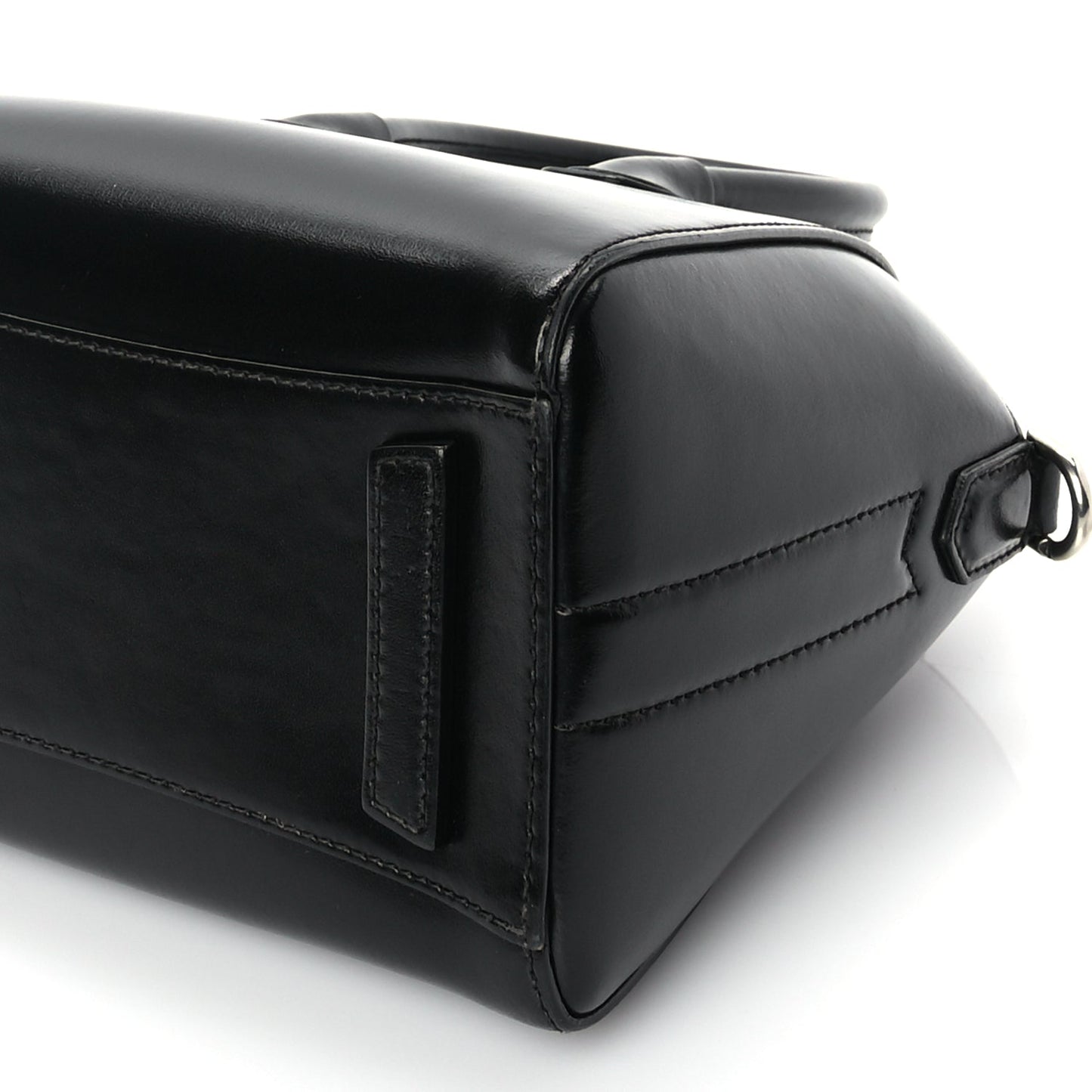 Givenchy Shiny Lord Calfskin Mini Antigona Black