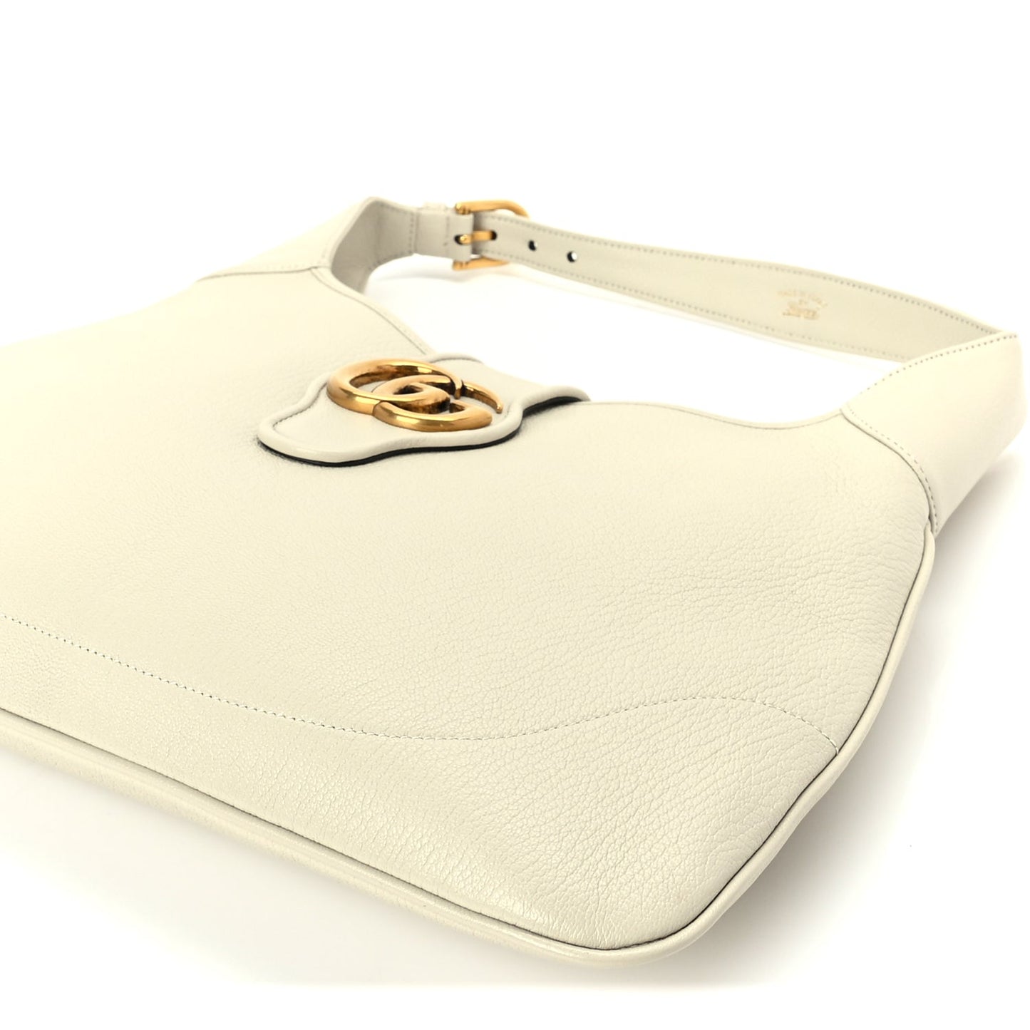 Gucci Goatskin Medium Aphrodite Shoulder Bag Mystic White