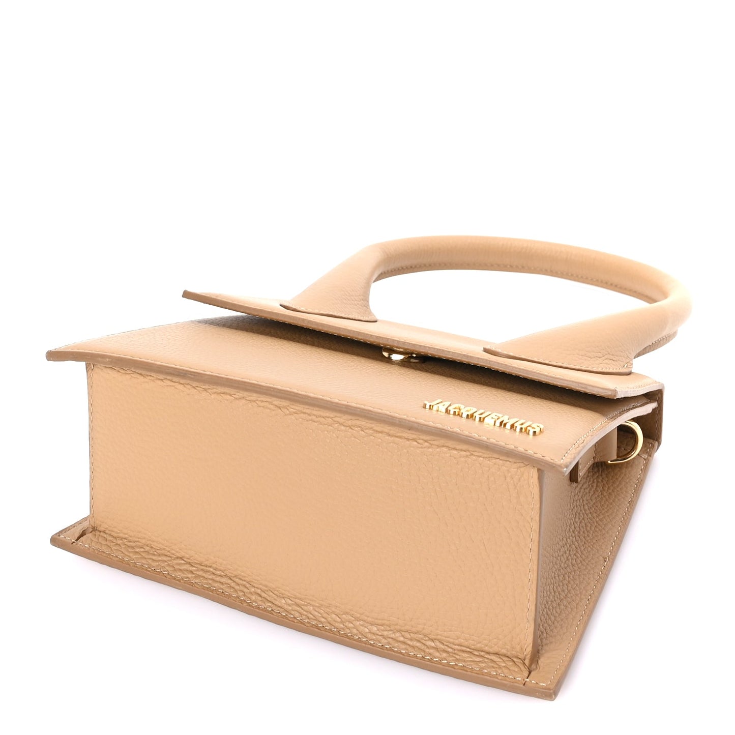 Jacquemus Grained Calfskin Le Grand Chiquito Camel