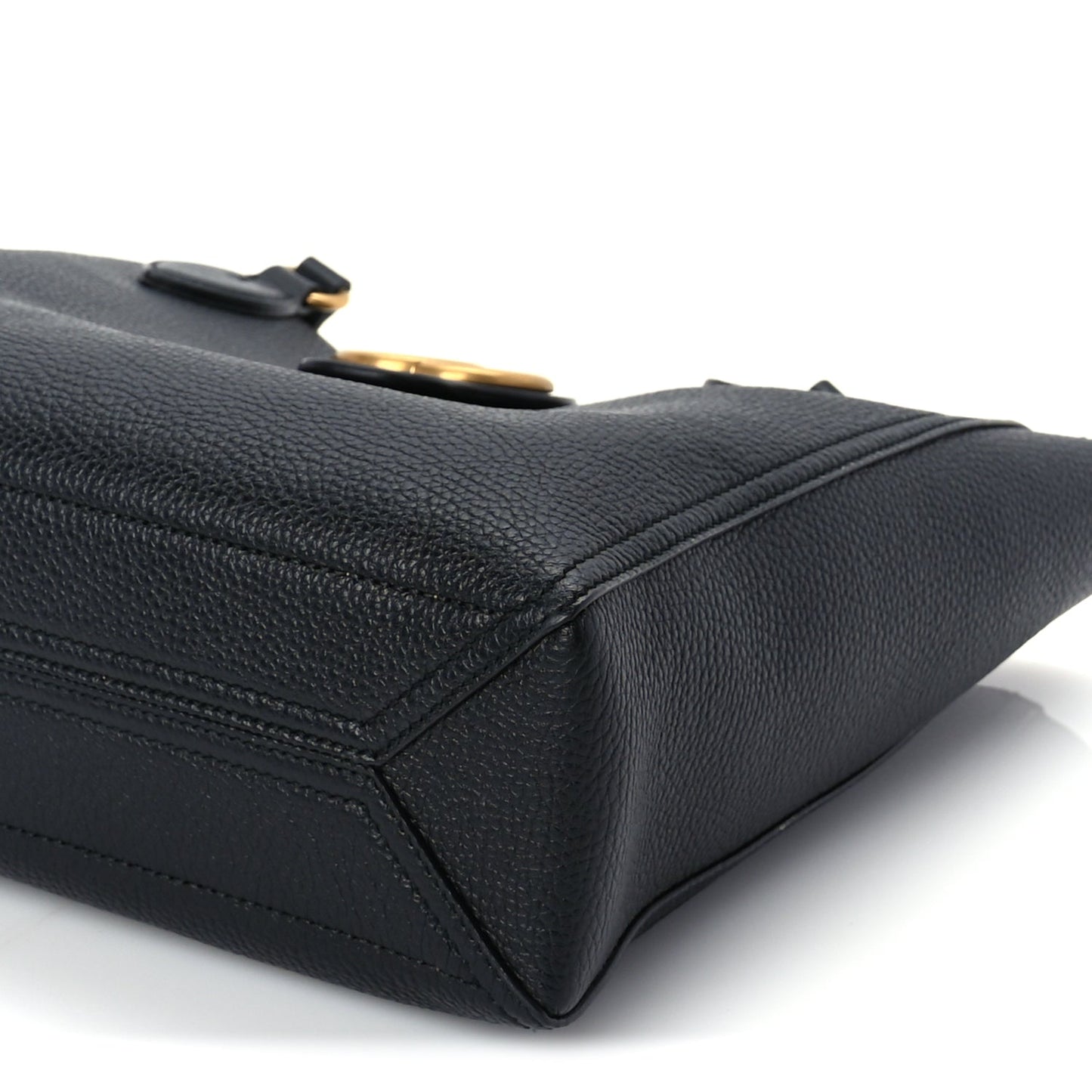 Gucci New Sakai Calfskin Lux Small Dahlia Tote Black