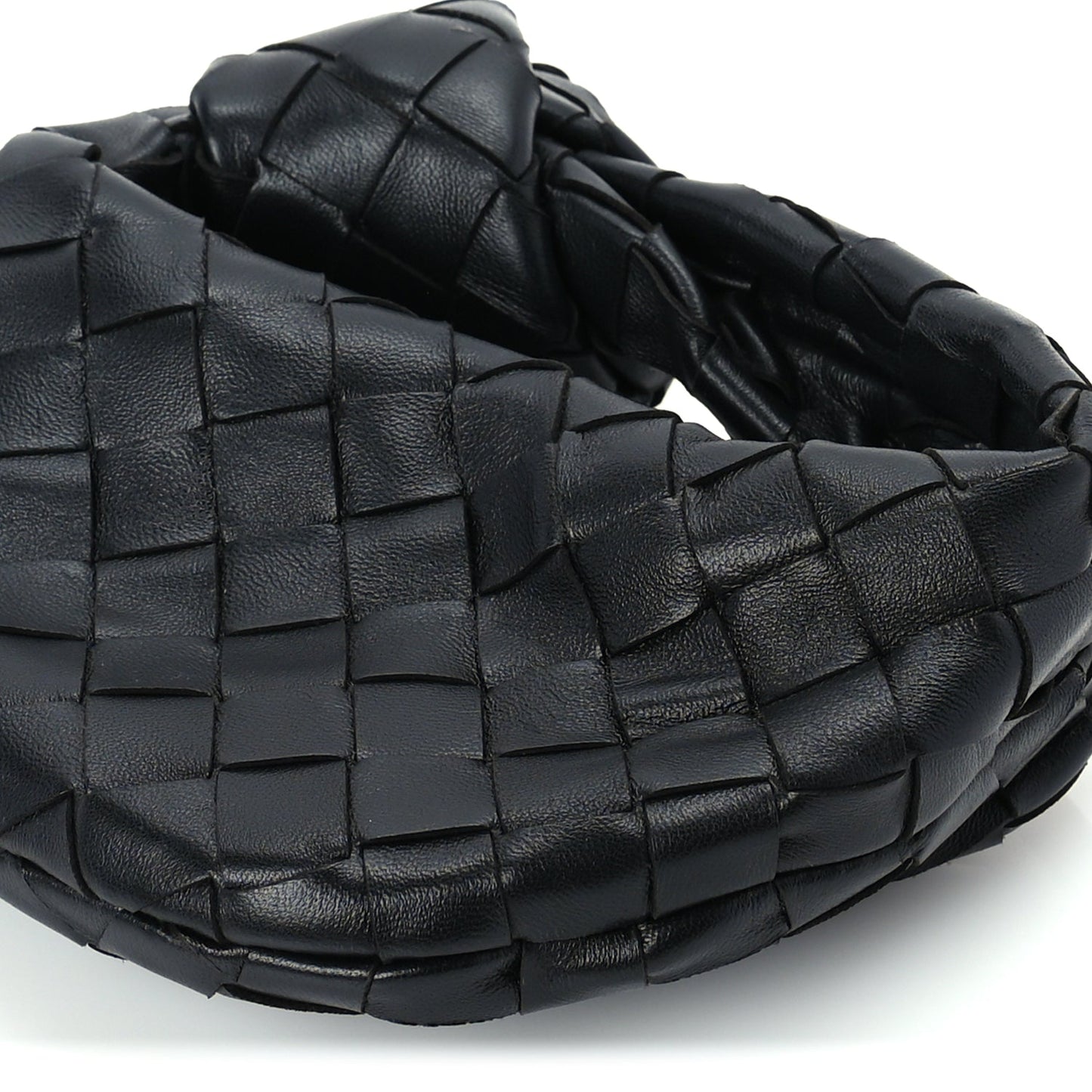 Bottega Veneta Nappa Intrecciato Candy Jodie Black