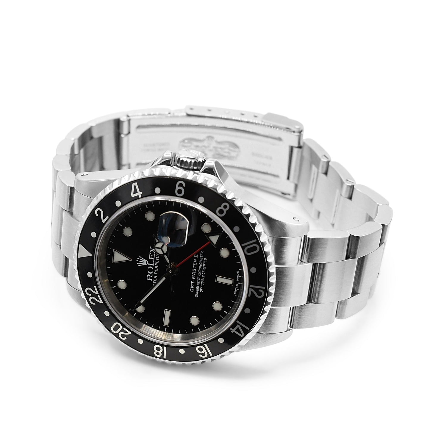 Rolex GMT Master II 40mm Steel Watch - Ref: 16710