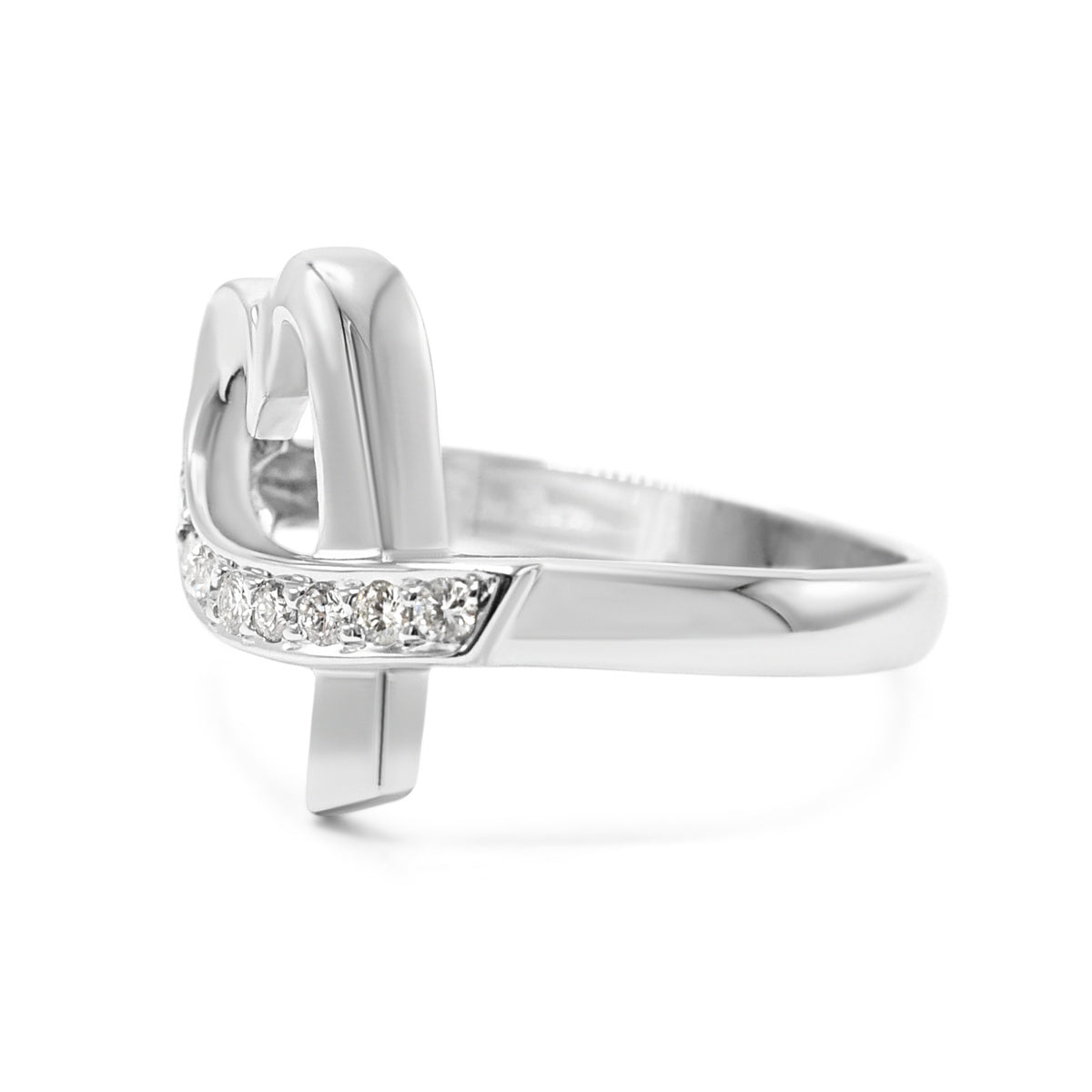 Tiffany Paloma Picasso Loving Heart Diamond Heart Ring