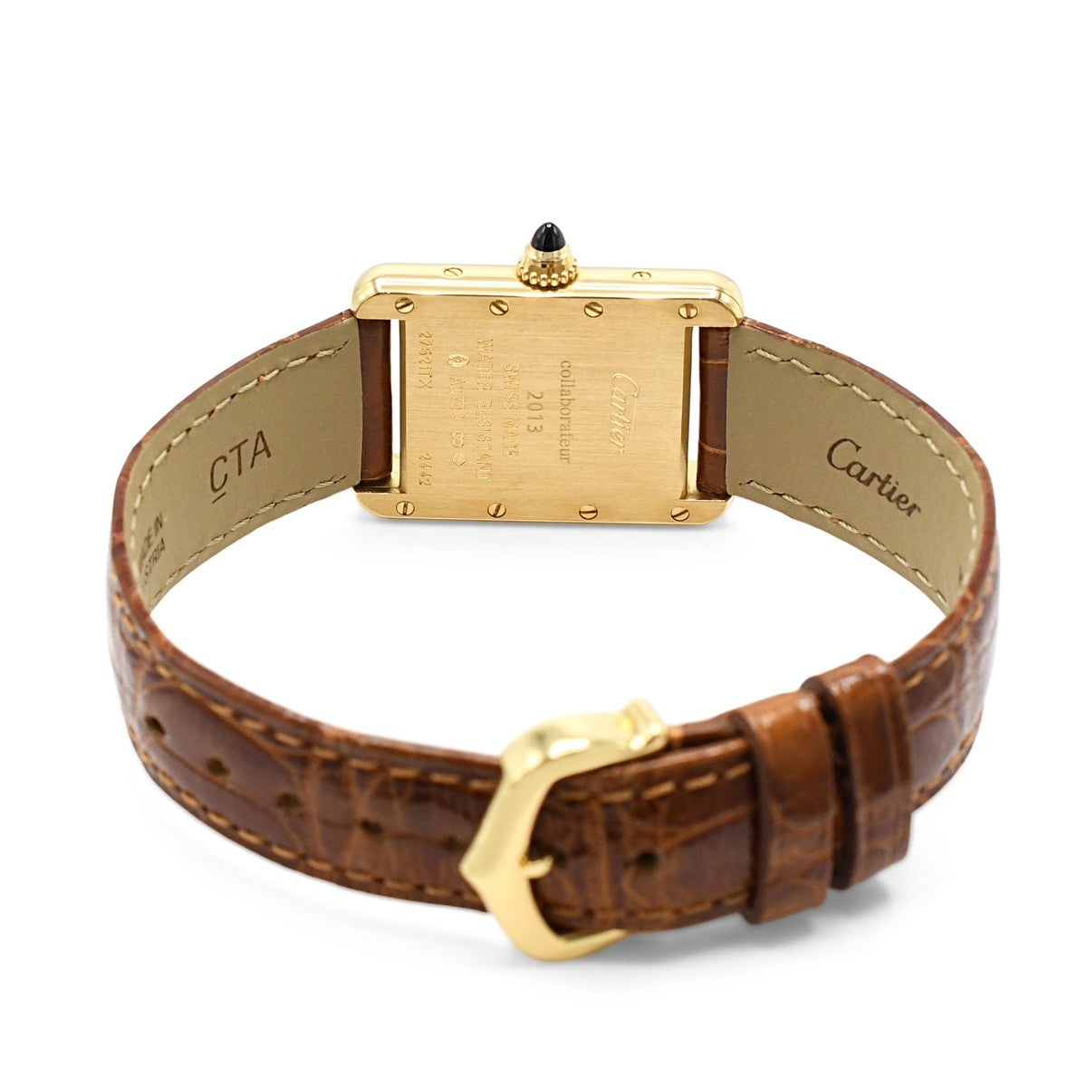 Cartier Tank Louis 29mm 18ct Yellow Gold Quartz Watch Ref W1560033
