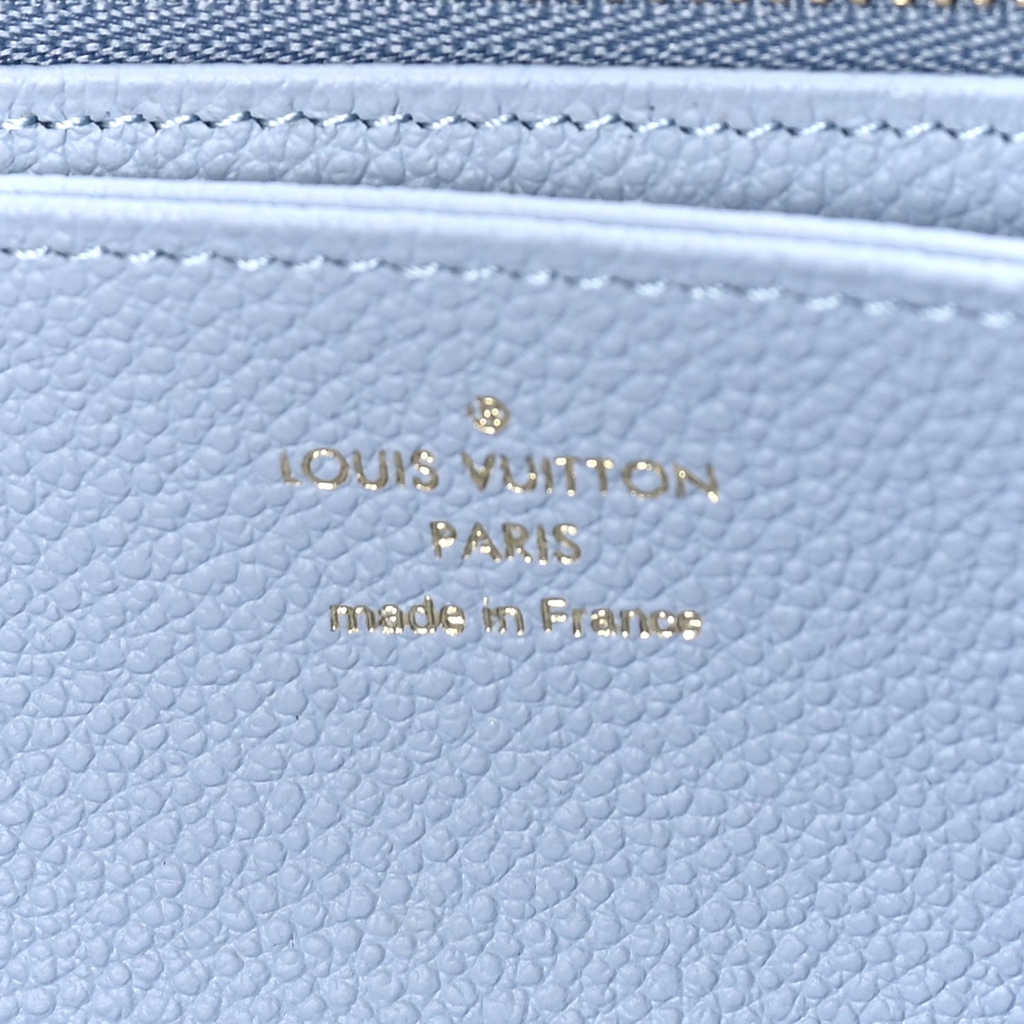 Louis Vuitton Empreinte Zippy Wallet Blue Hour