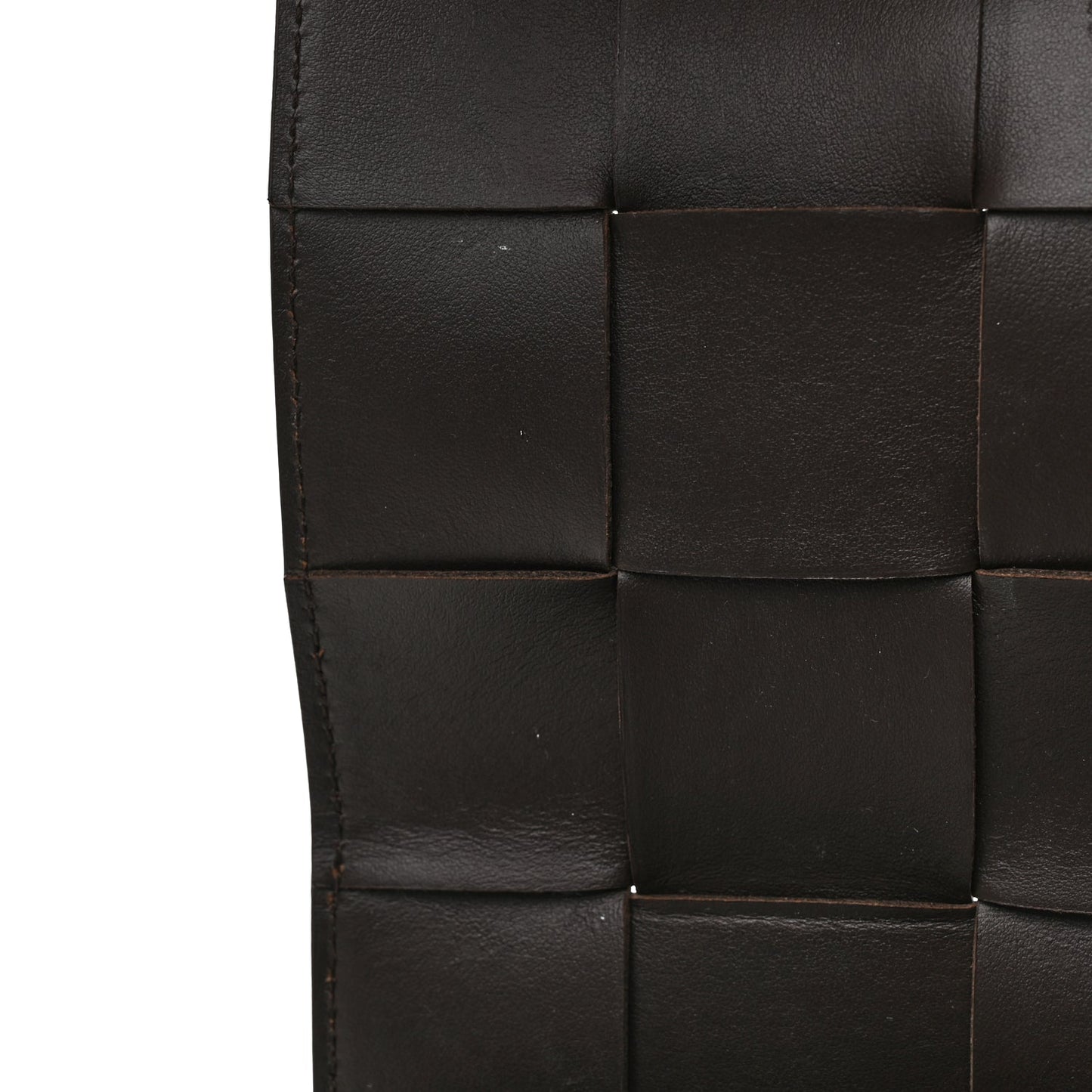 Bottega Veneta Calfskin Maxi Intrecciato Versatile Cassette Bag Brown