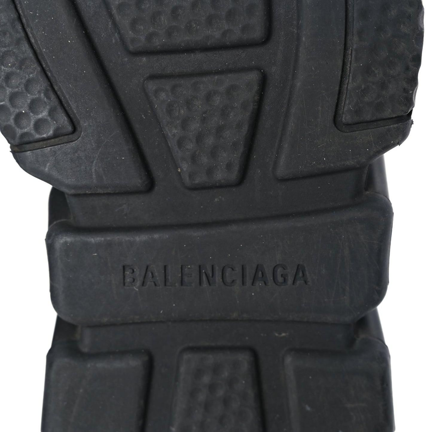 Balenciaga Neoprene Knit Womens Speed Sneakers 38 Black