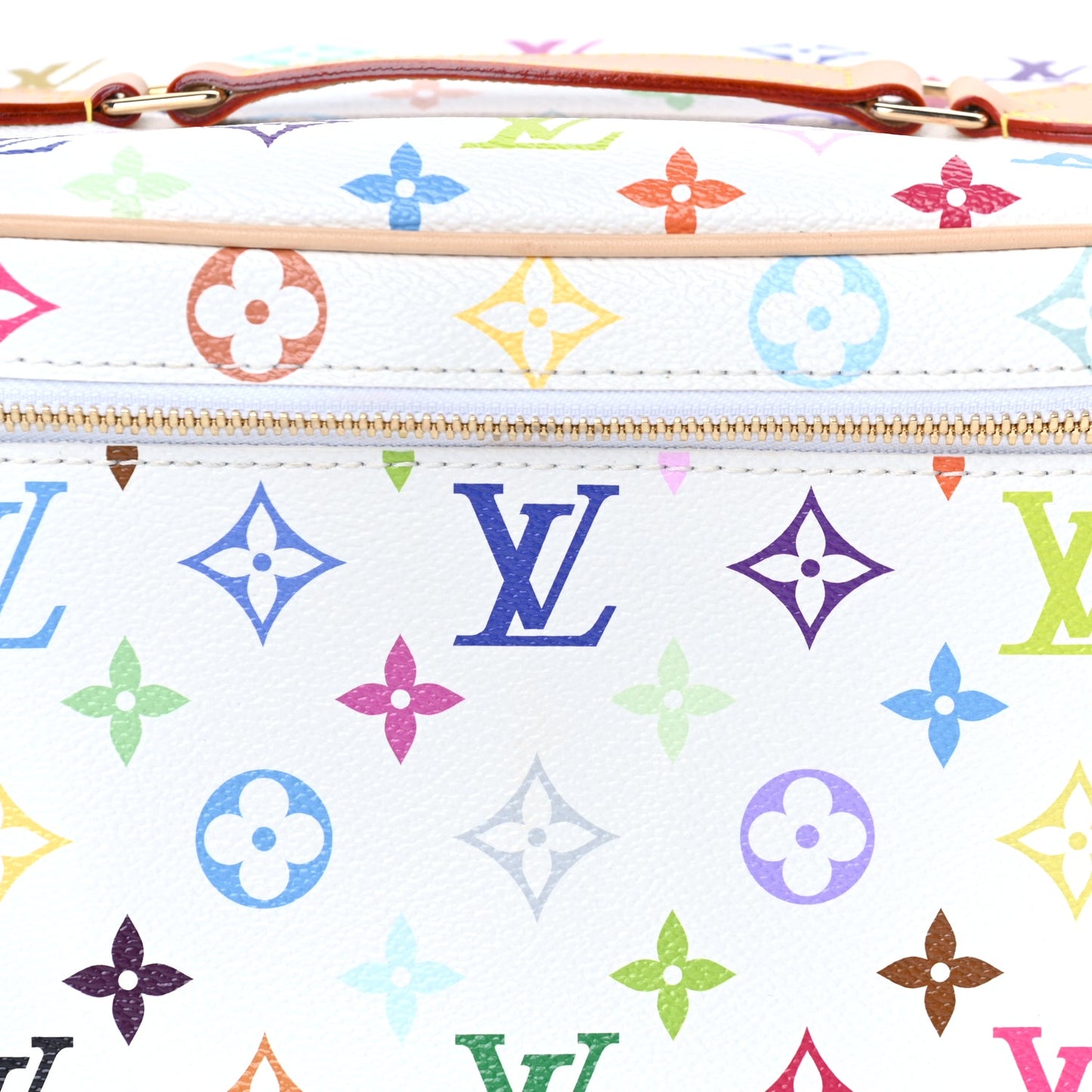 Louis Vuitton LV X TM Monogram Multicolor Nice BB White