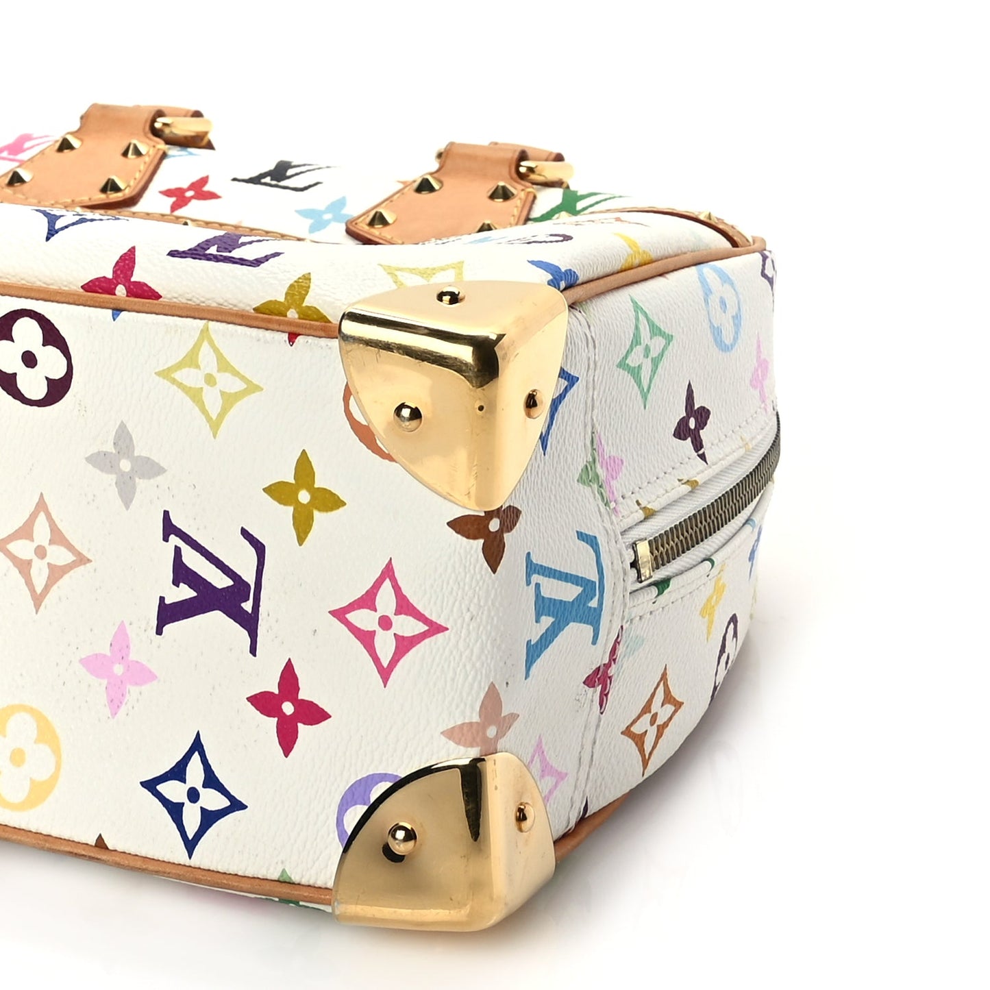 Louis Vuitton Monogram Multicolor Trouville White
