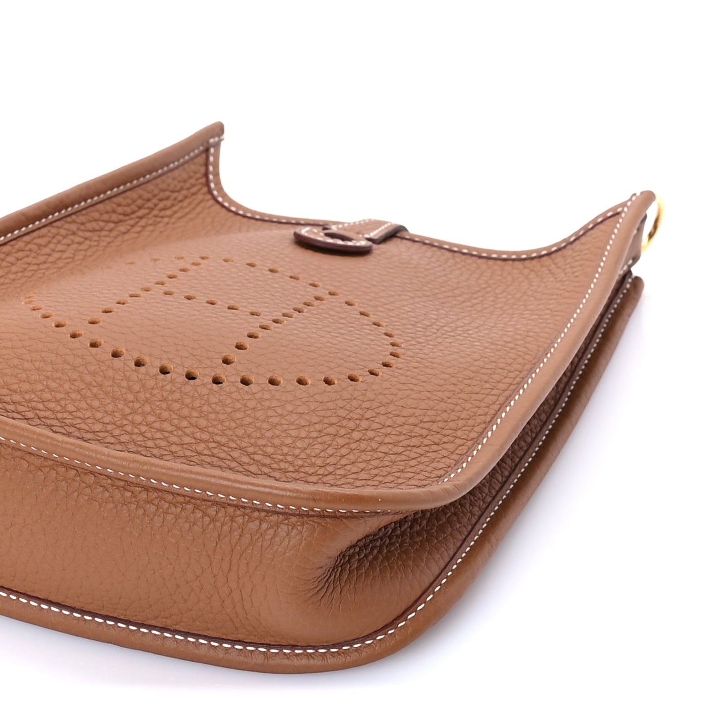 Hermes Taurillon Clemence Evelyne TPM Gold