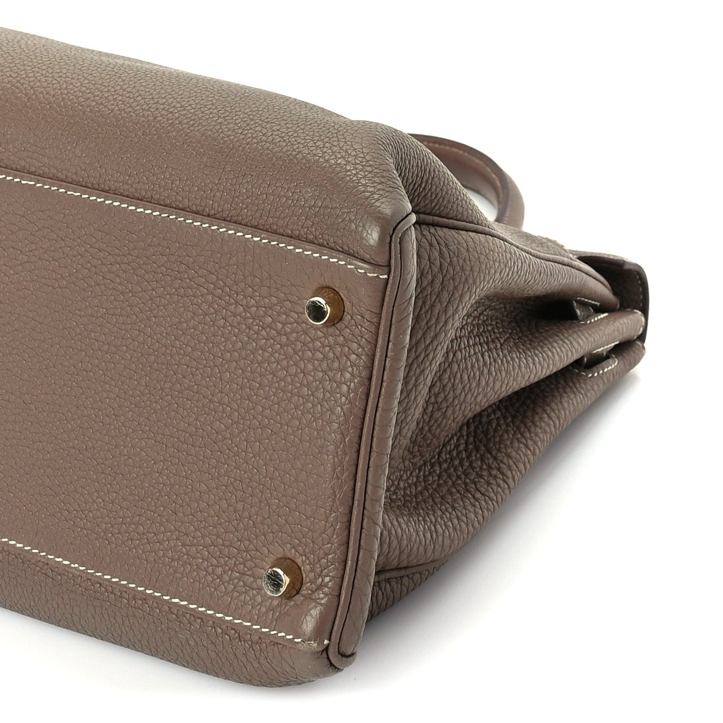 Hermes Togo Kelly Retourne 35 Etoupe