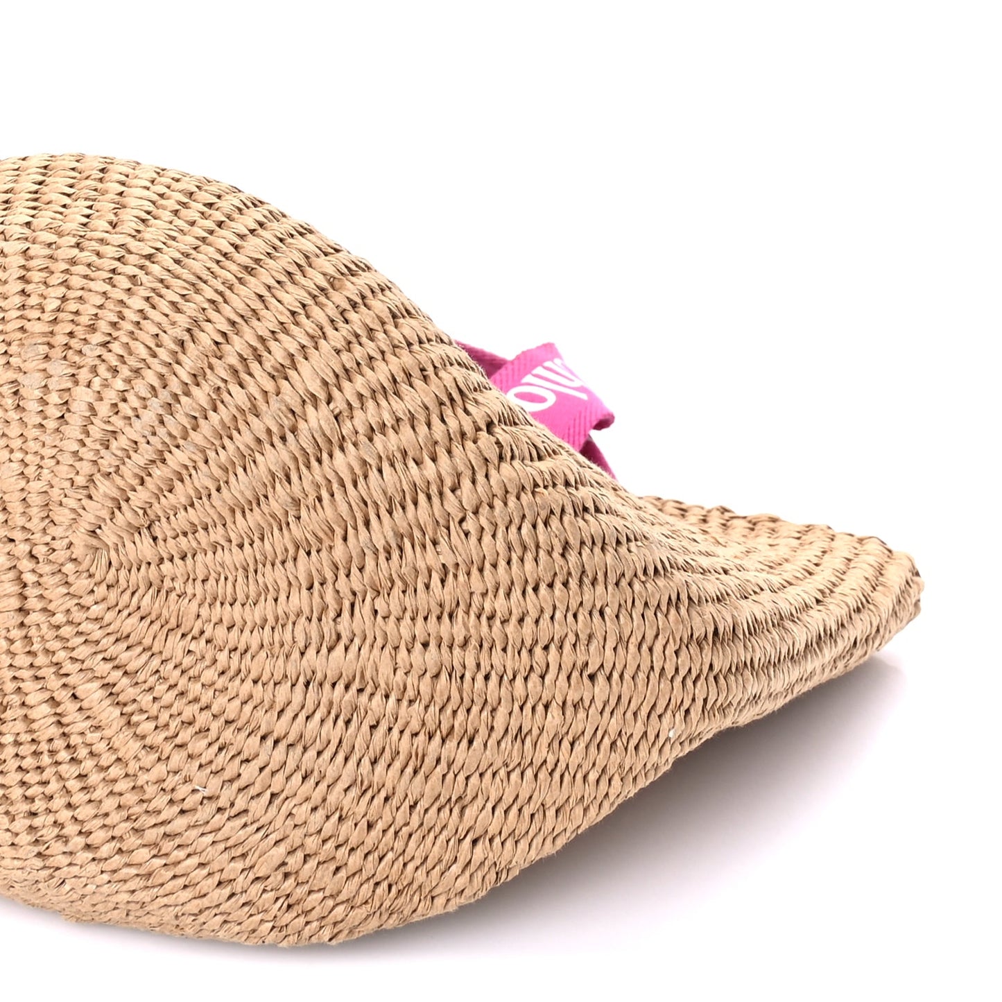 Chloe X MIFUKO Raffia Basket Bag Pink