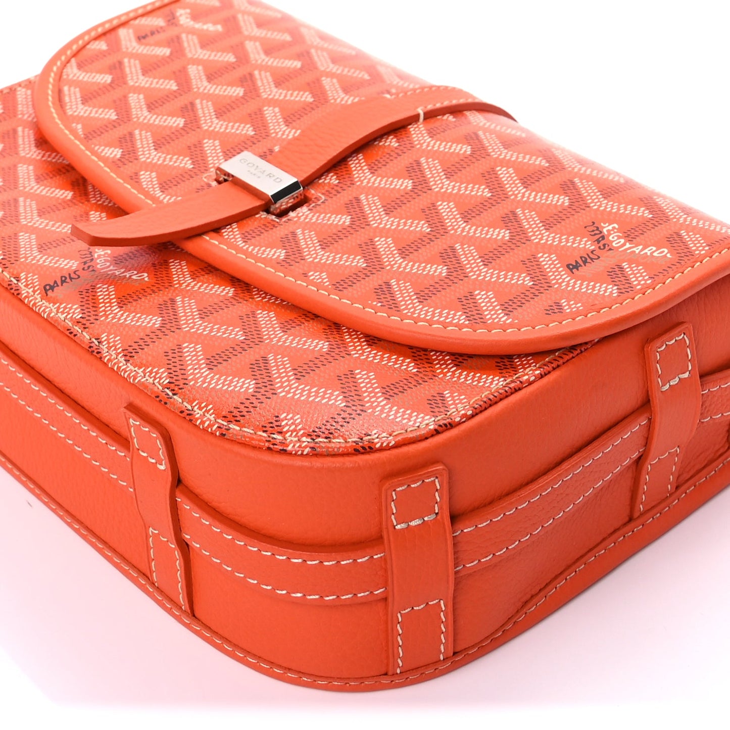 Goyard Goyardine Belvedere II PM Messenger Bag Orange