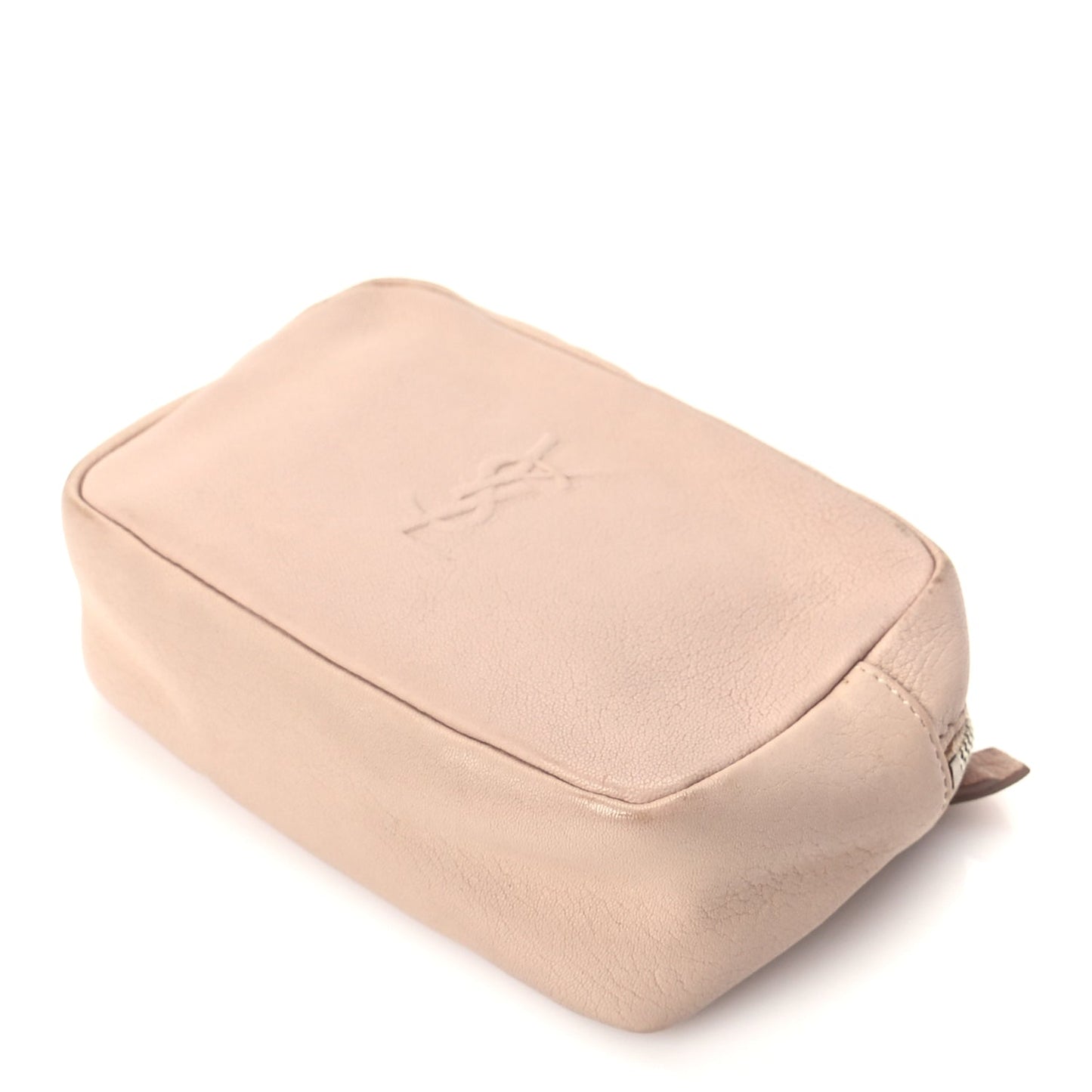 Saint Laurent Lambskin Monogram Lou Camera Belt Bag Marble Pink