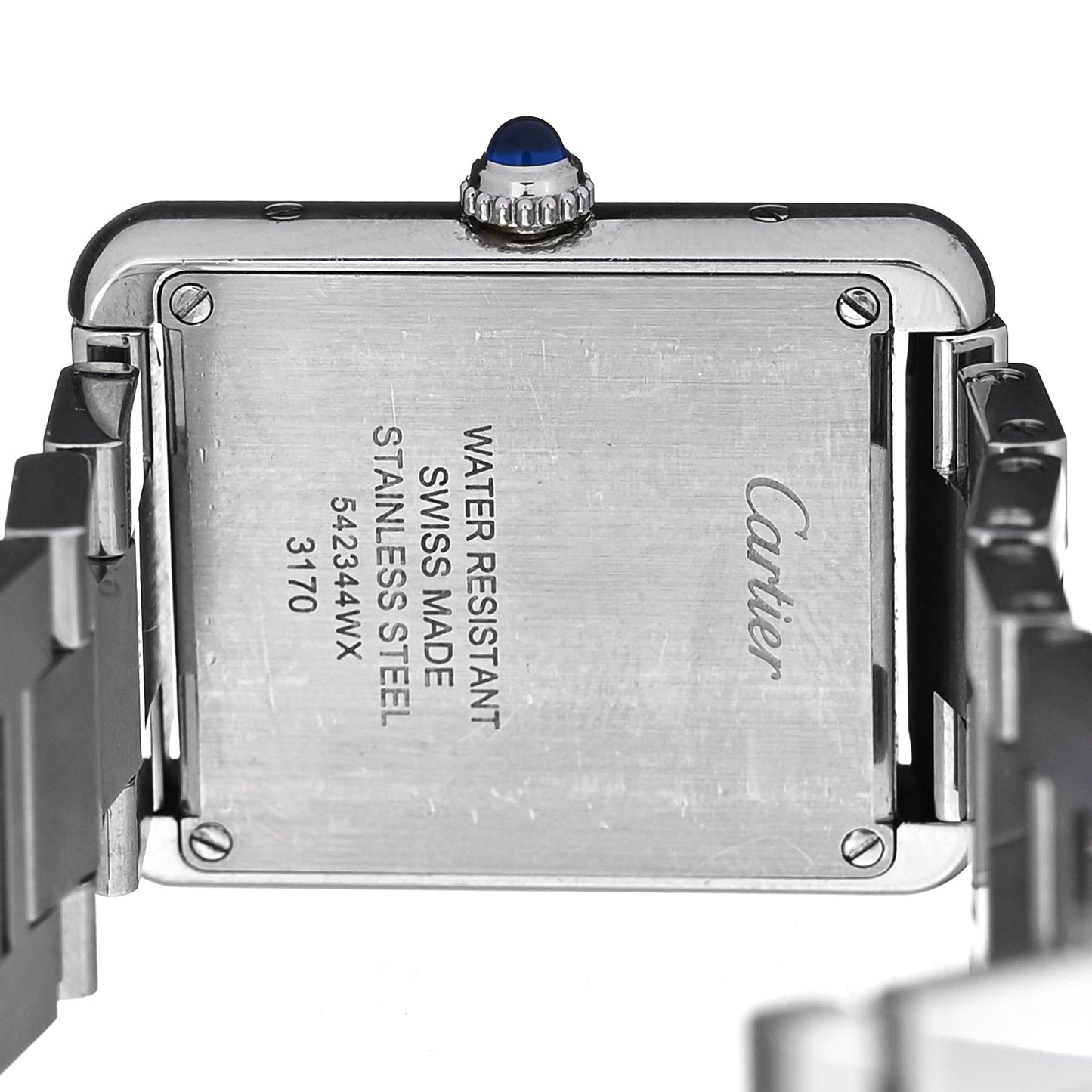 Cartier Stainless Steel 24mm Tank Solo Quartz Watch