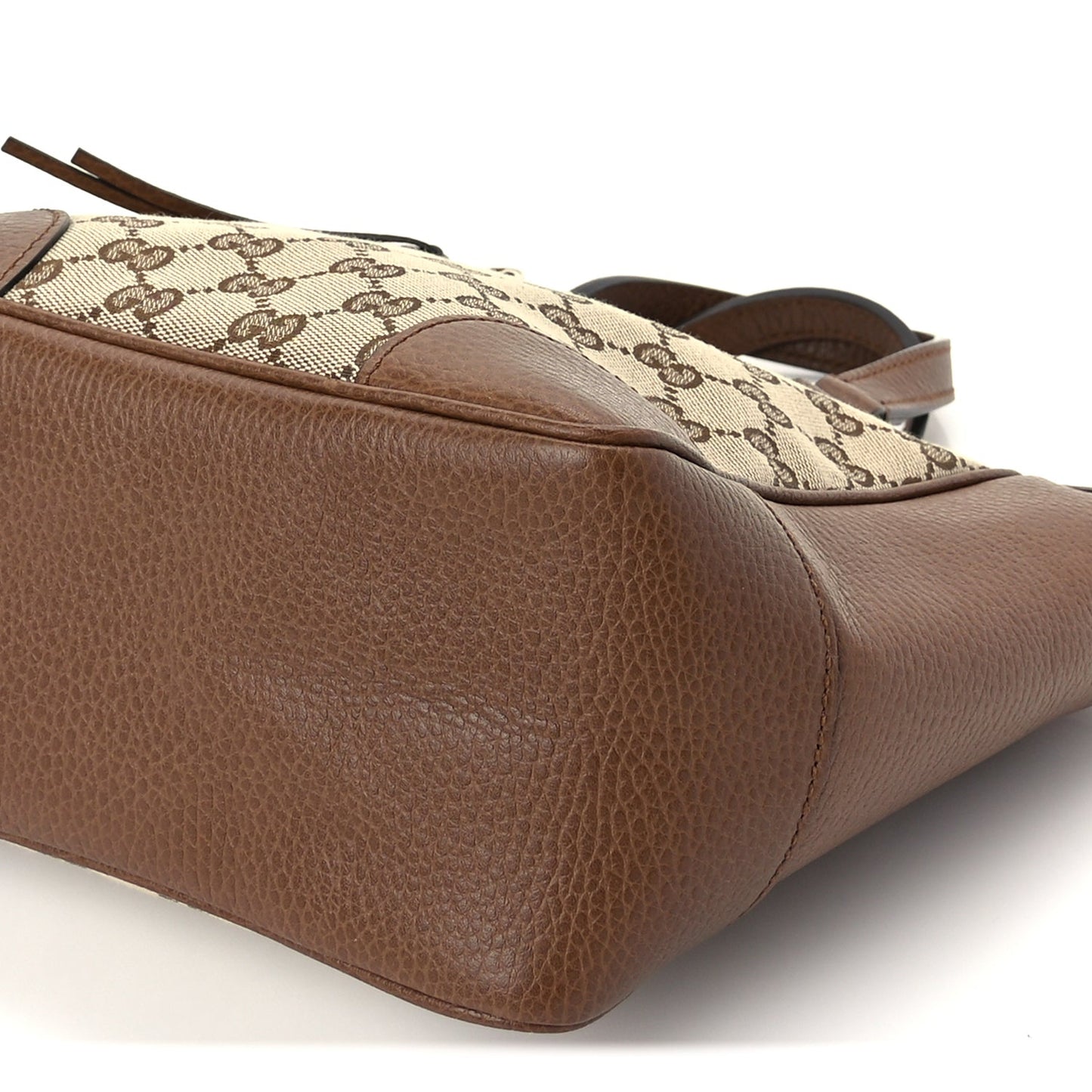 Gucci Monogram Small Bree Tote Beige Tabacco