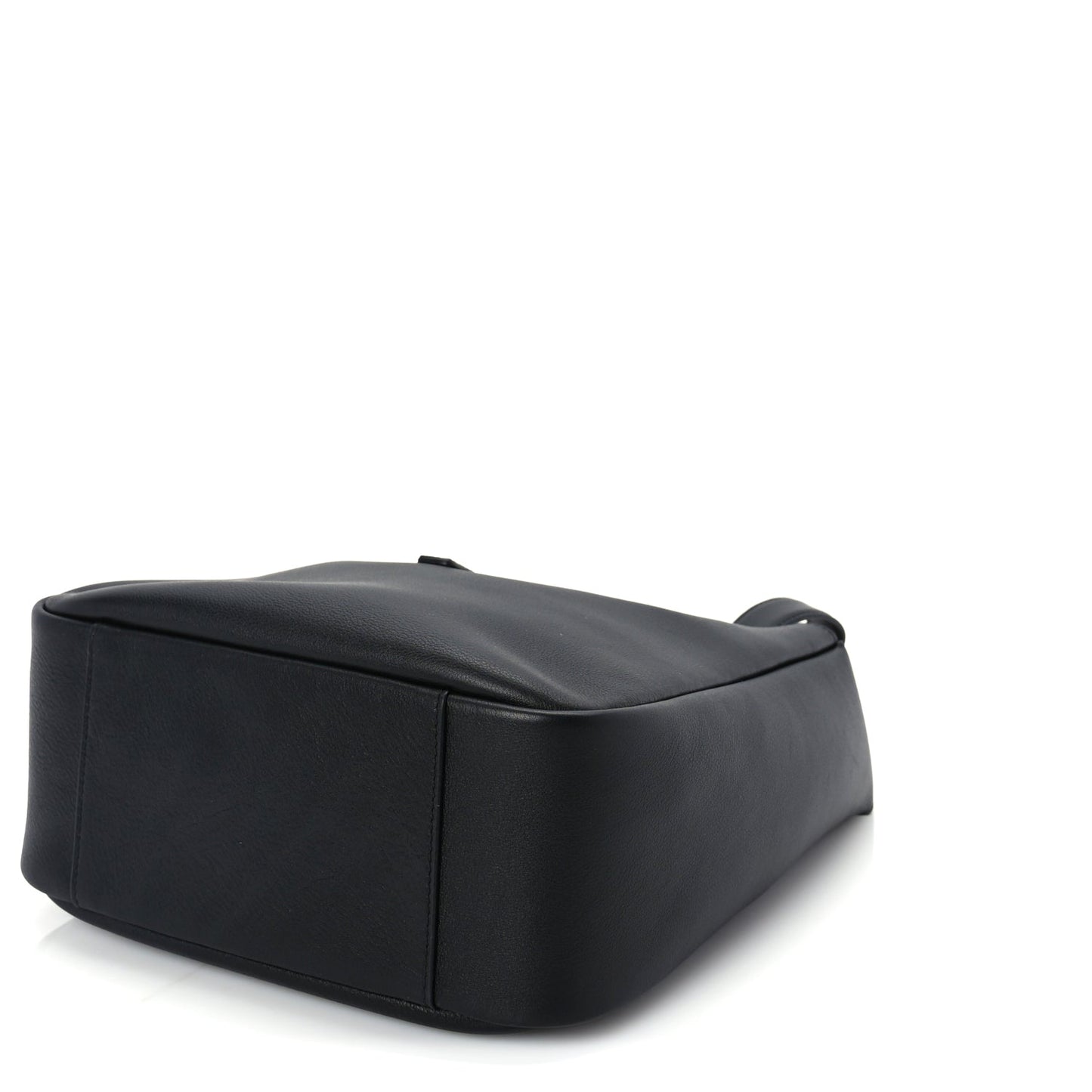 Saint Laurent Smooth Calfskin Small Le 5 A 7 Soft Hobo Black